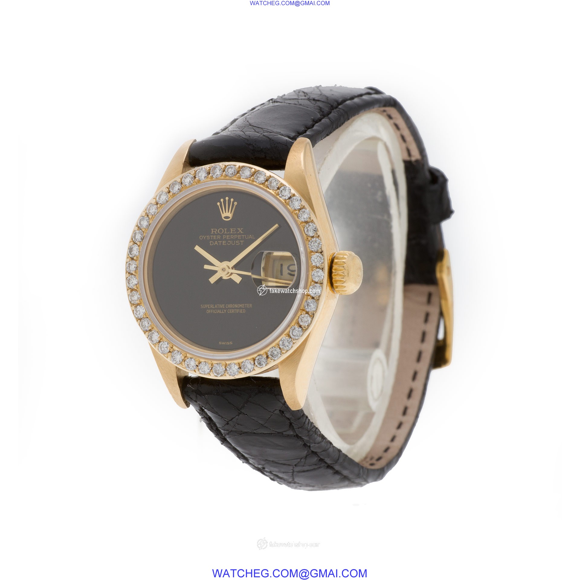Rolex 69178 Datejust Automatic Female 18k Yellow Gold 3