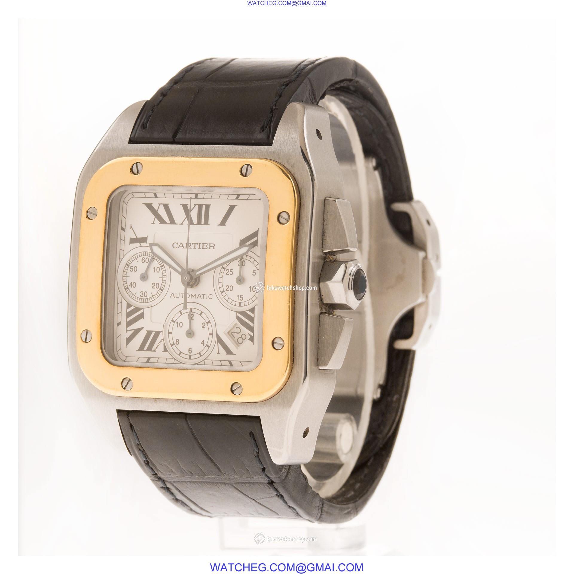 Cartier W520091X03 Santos 100 Automatic Male Stainless Steel 3