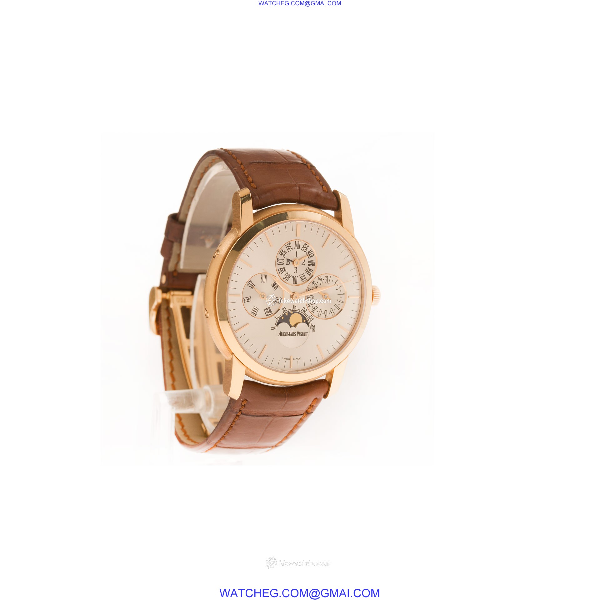 Audemars Piguet 26390OR.OO.D088CR.01 Jules Audemars Automatic Male 18k Pink Gold 3