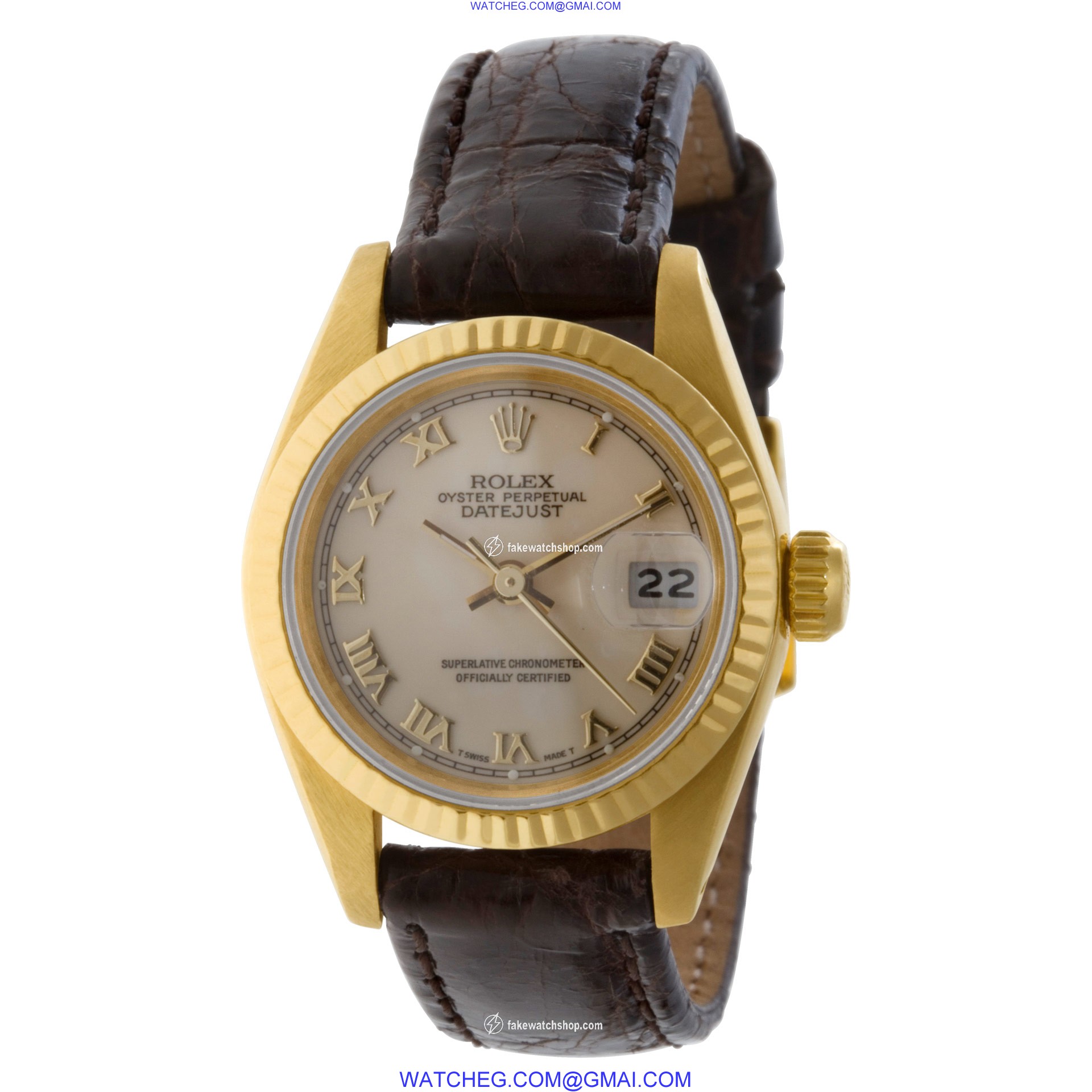 Rolex 69178 Datejust Automatic Female 18k yellow gold 3
