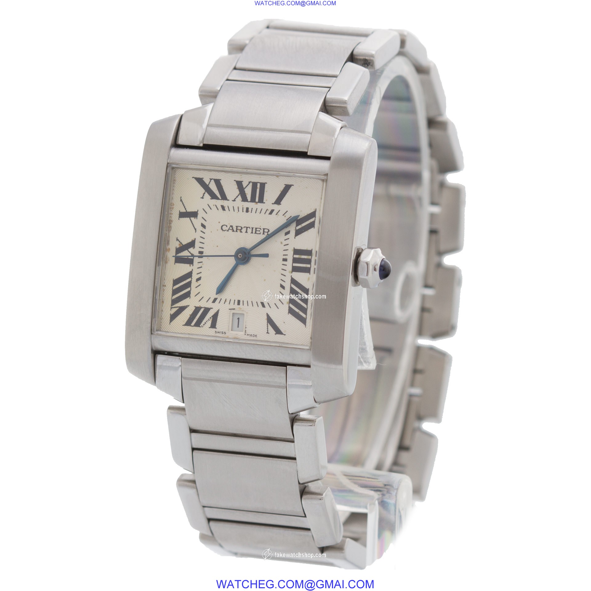 Cartier W51002q3 Tank Francaise Automatic Male Stainless Steel 3