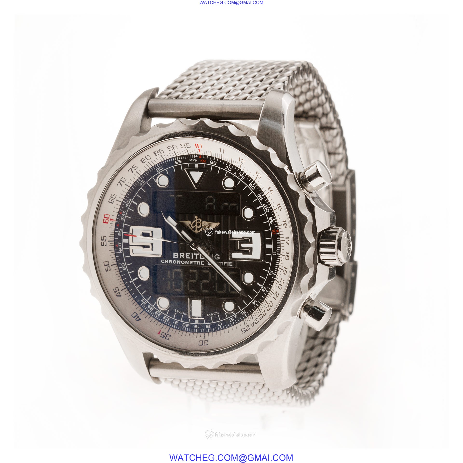 Breitling A78365 Chrono Space Quartz Male Stainless Steel 3