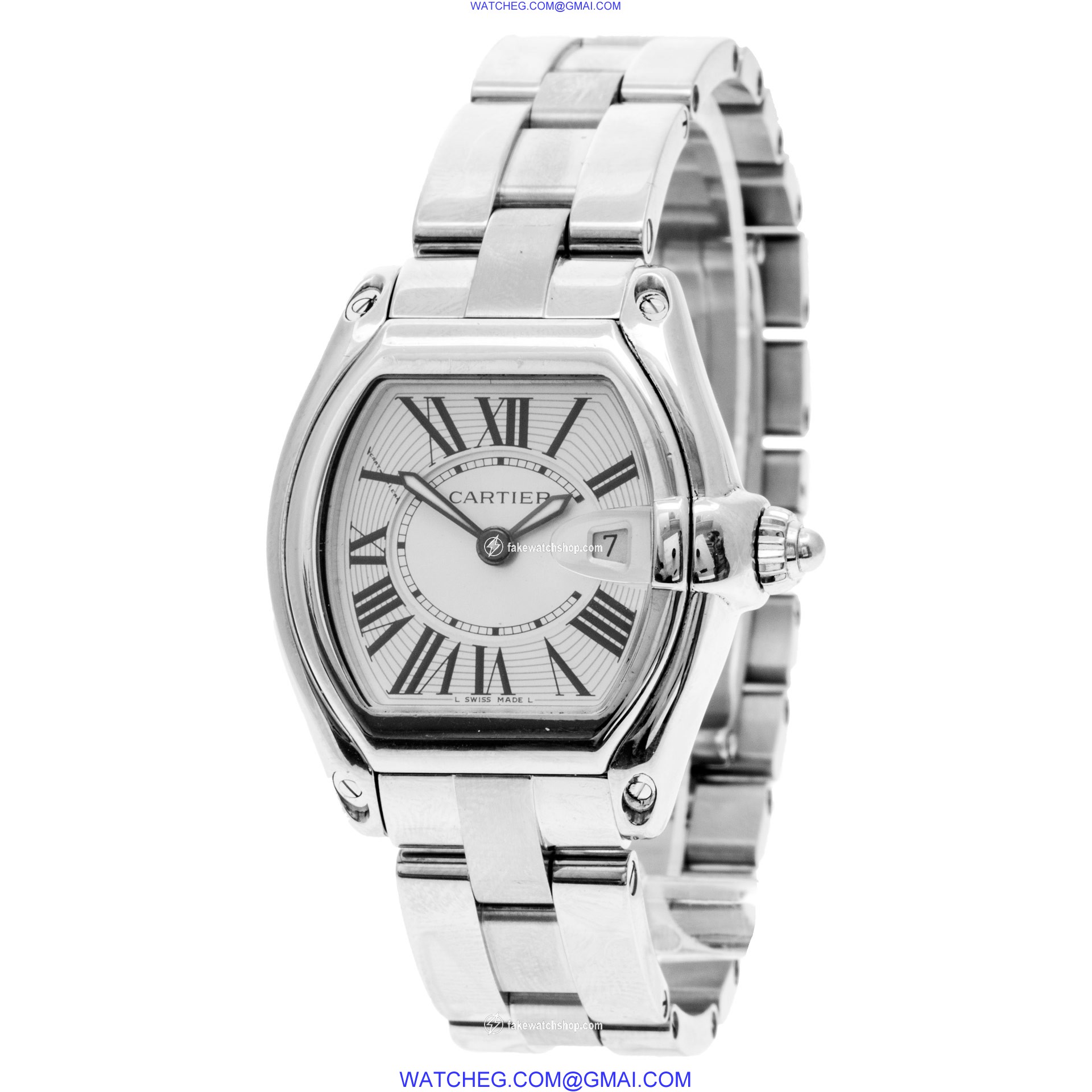 Cartier W62016V3 Roadster Quartz Female Stainless Steel 3