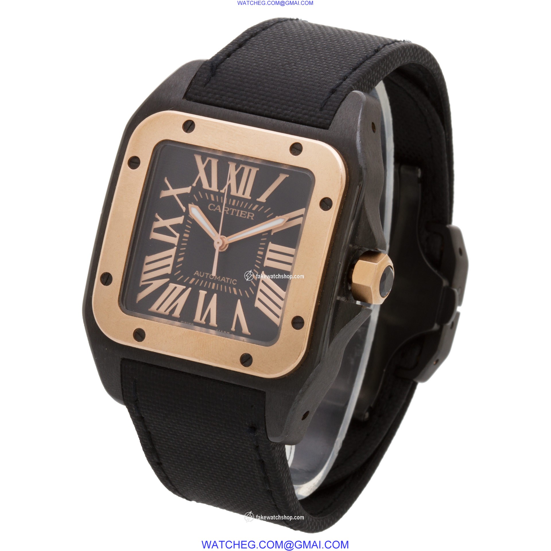 Cartier W2020009 Santos 100 Automatic Male Stainless Steel 3
