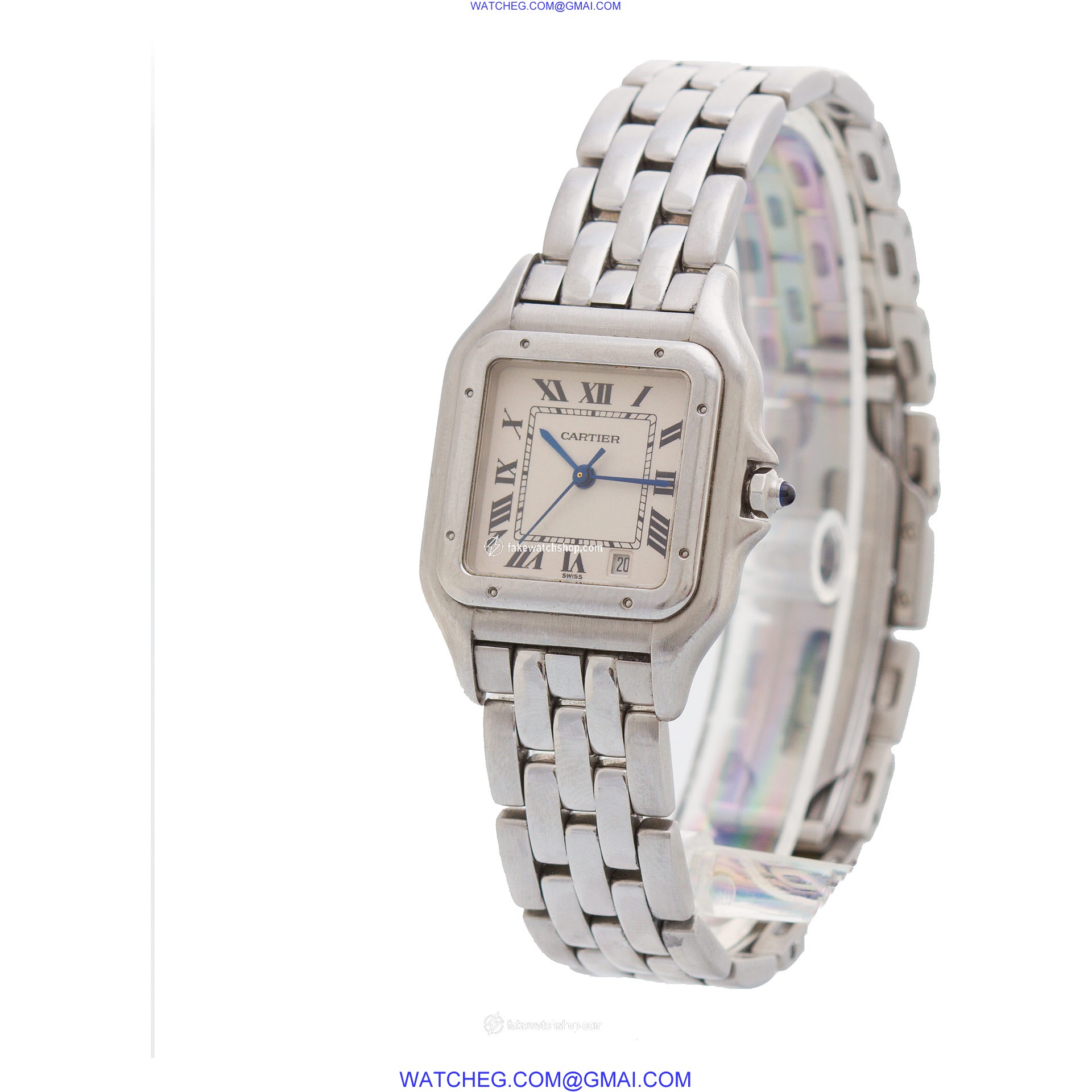 Cartier w25054p5 Panthere Quartz Male Stainless Steel 3