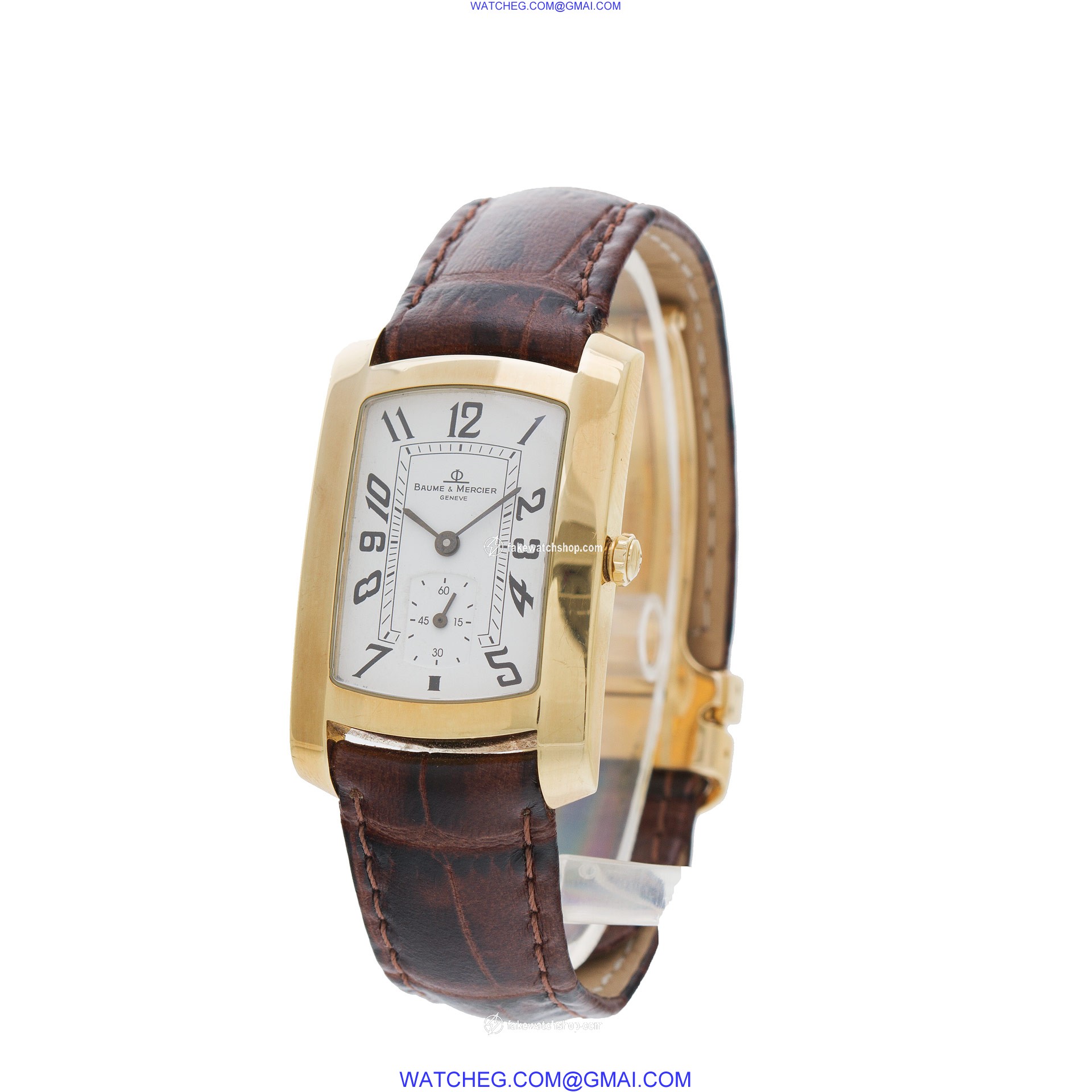 Baume & Mercier mvd045224 Hampton Milleis Quartz Unisex 18k yellow gold 3
