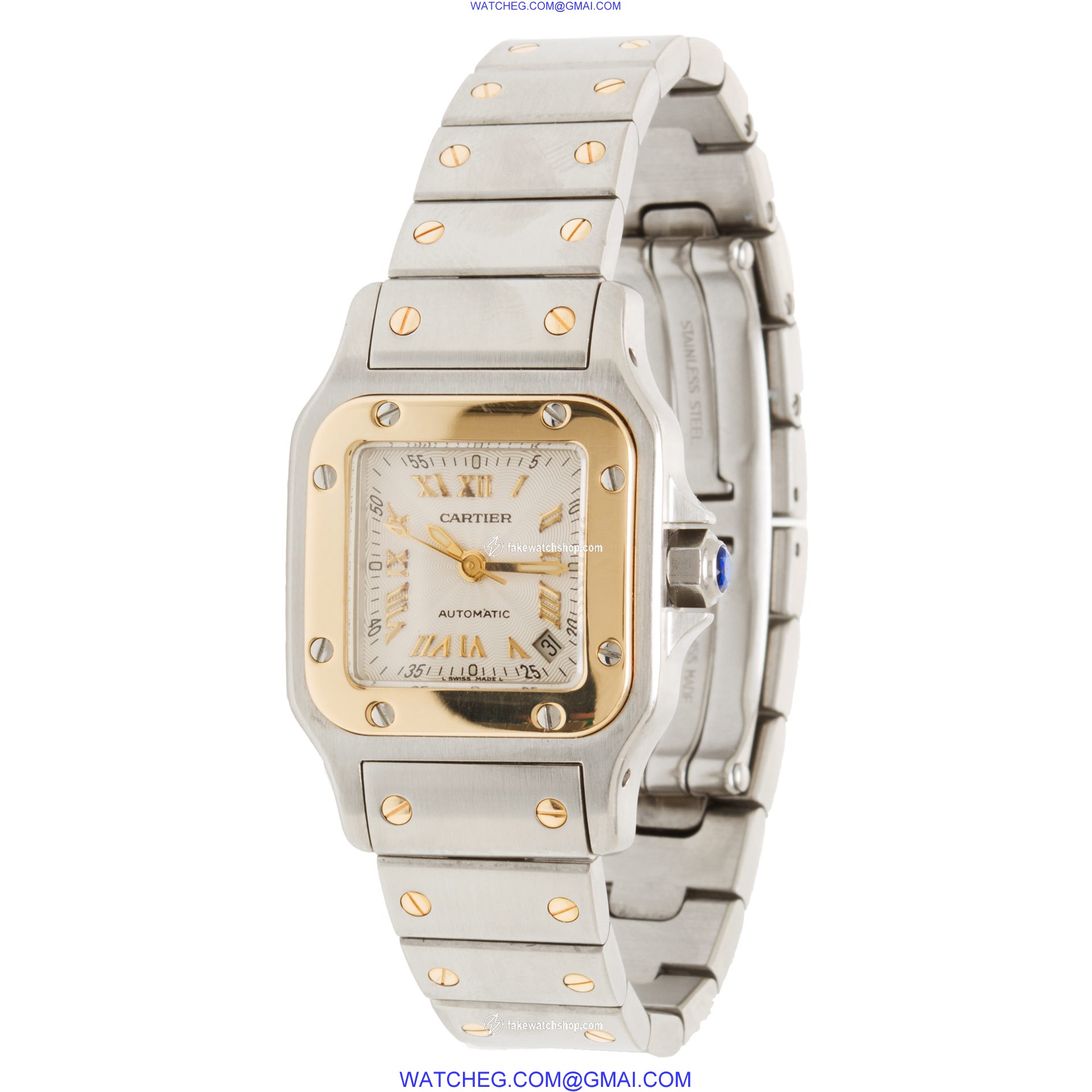 Cartier W20012C4 Santos Automatic Female Stainless Steel 3