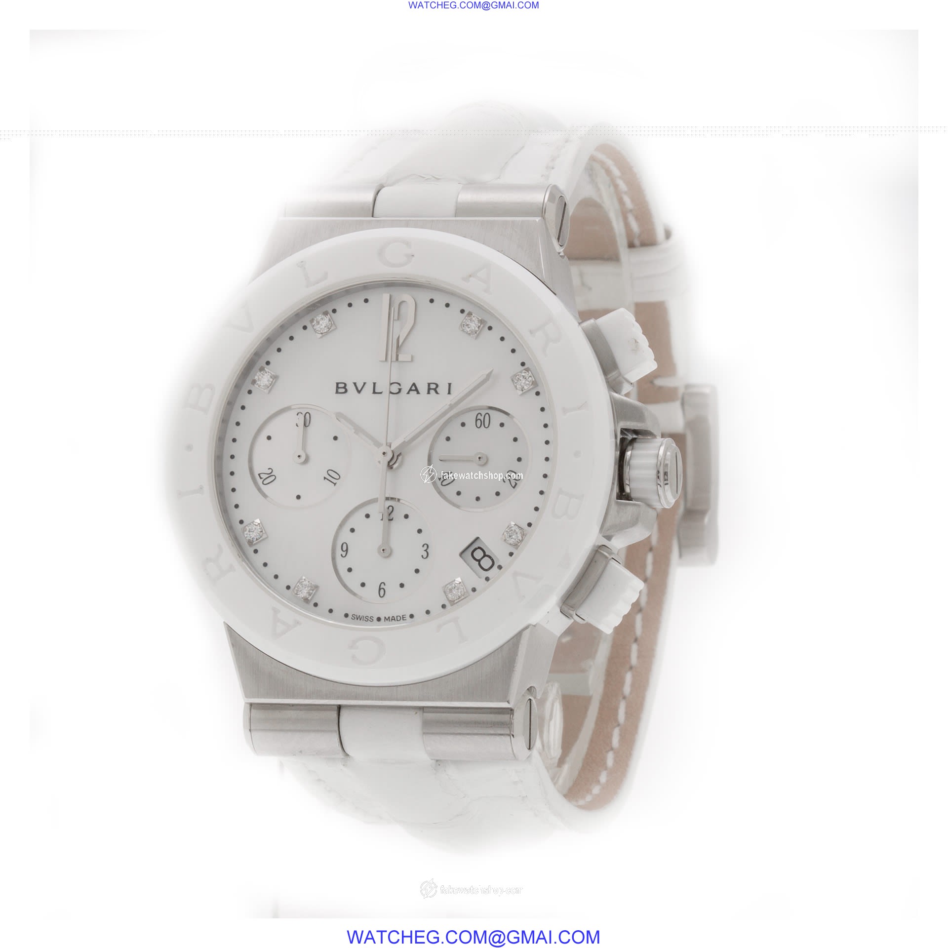 Bvlgari DG 37 SC CH Diagono Quartz Female Stainless Steel 3