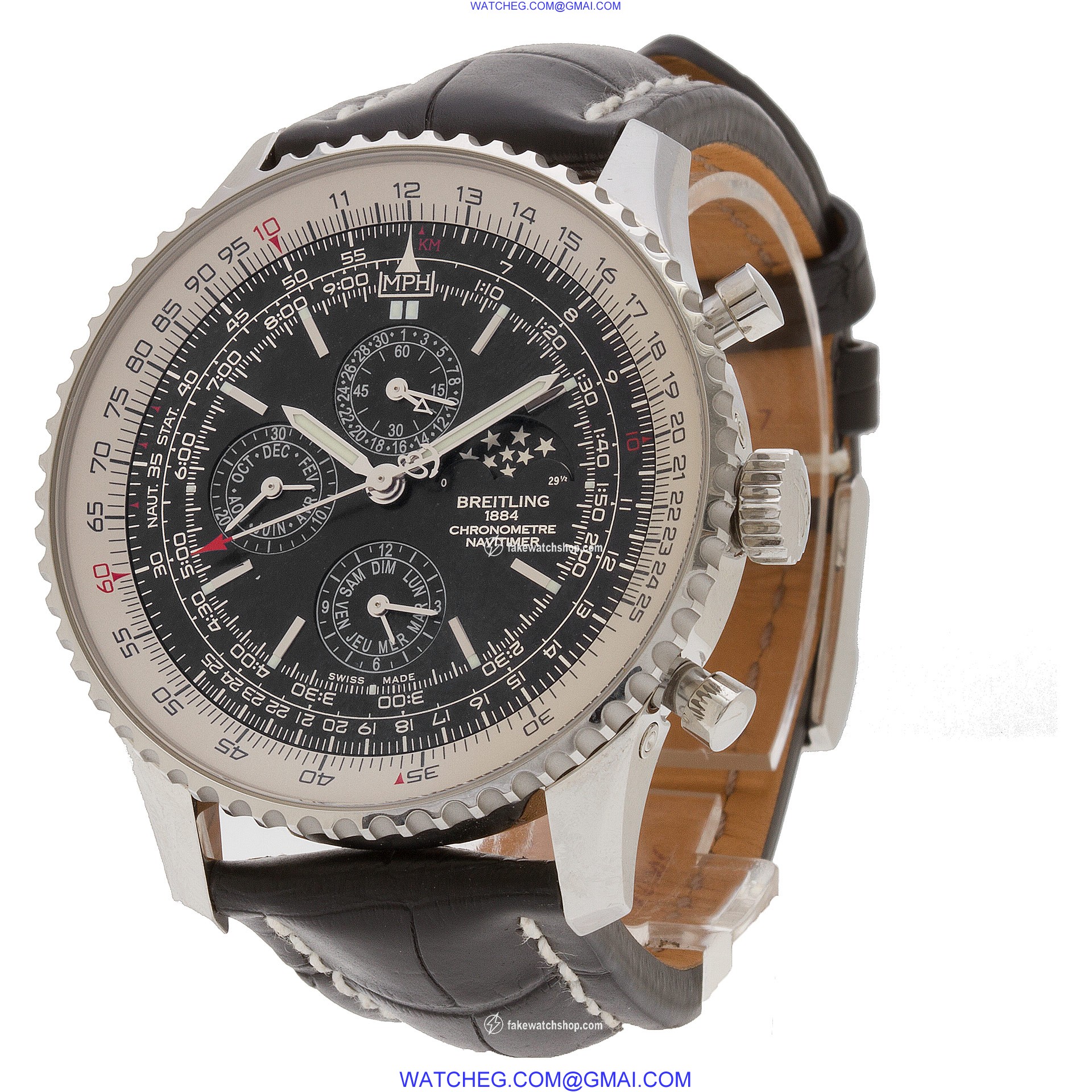 Breitling A19380 Navitimer Automatic Male Stainless Steel 3