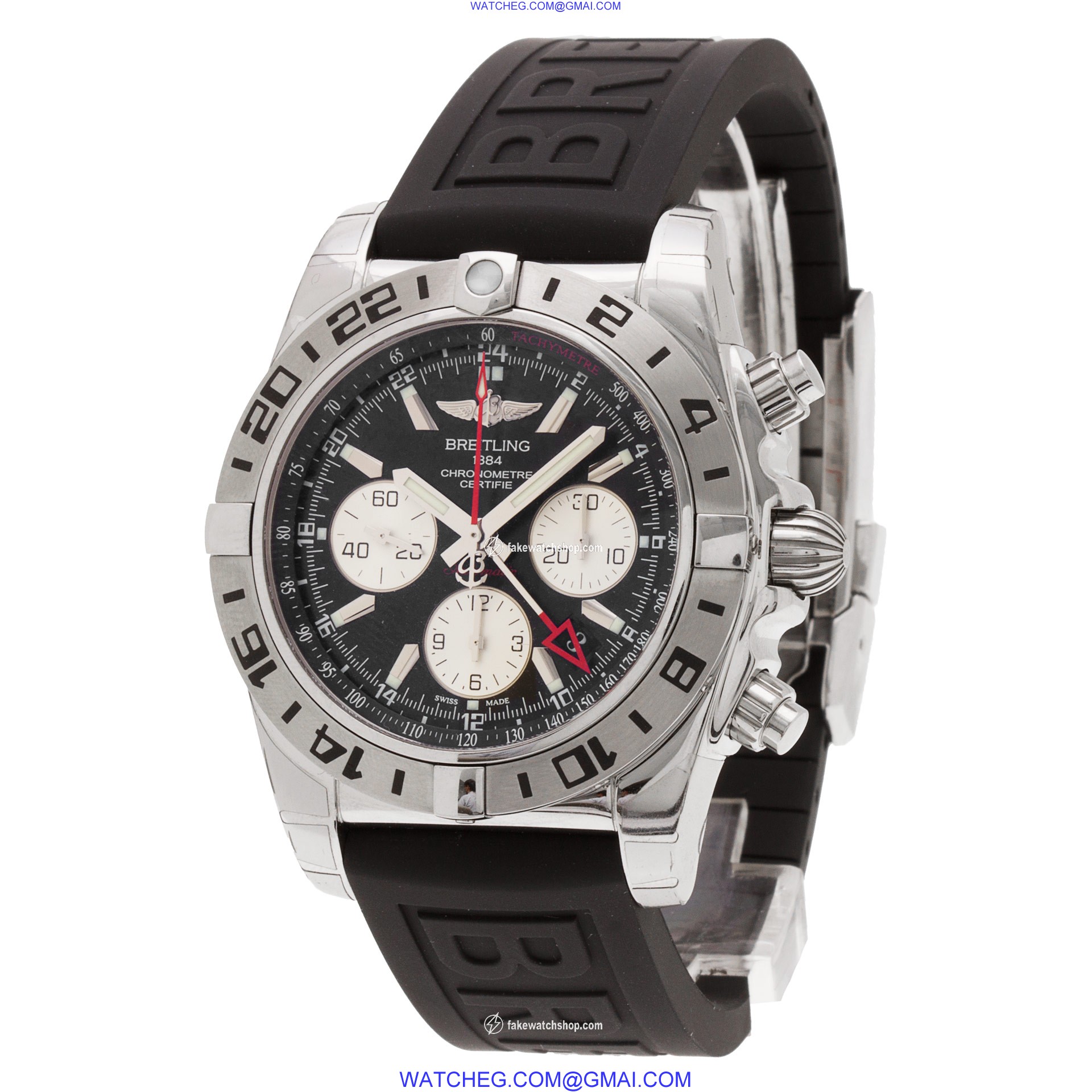 Breitling AB0420B9/BB56-152S Chronomat 44 GMT Automatic Male Stainless Steel 3