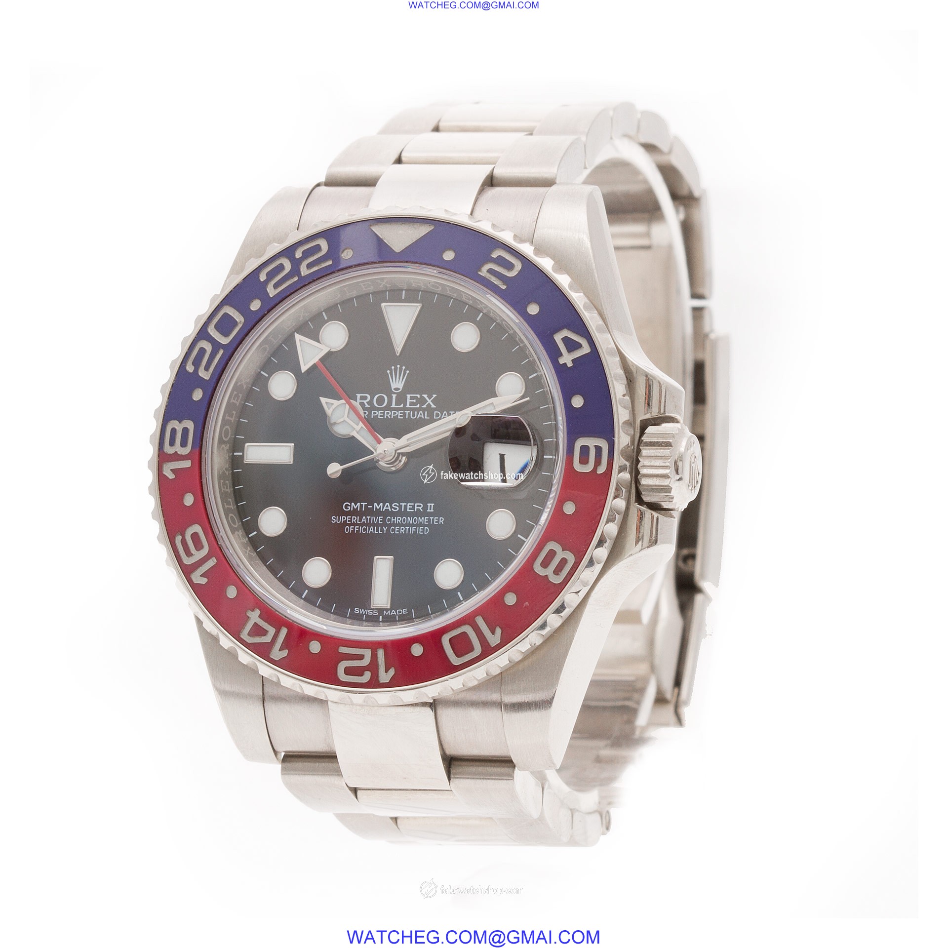 Rolex 116719 GMT-Master II Automatic Male 18k White Gold 3