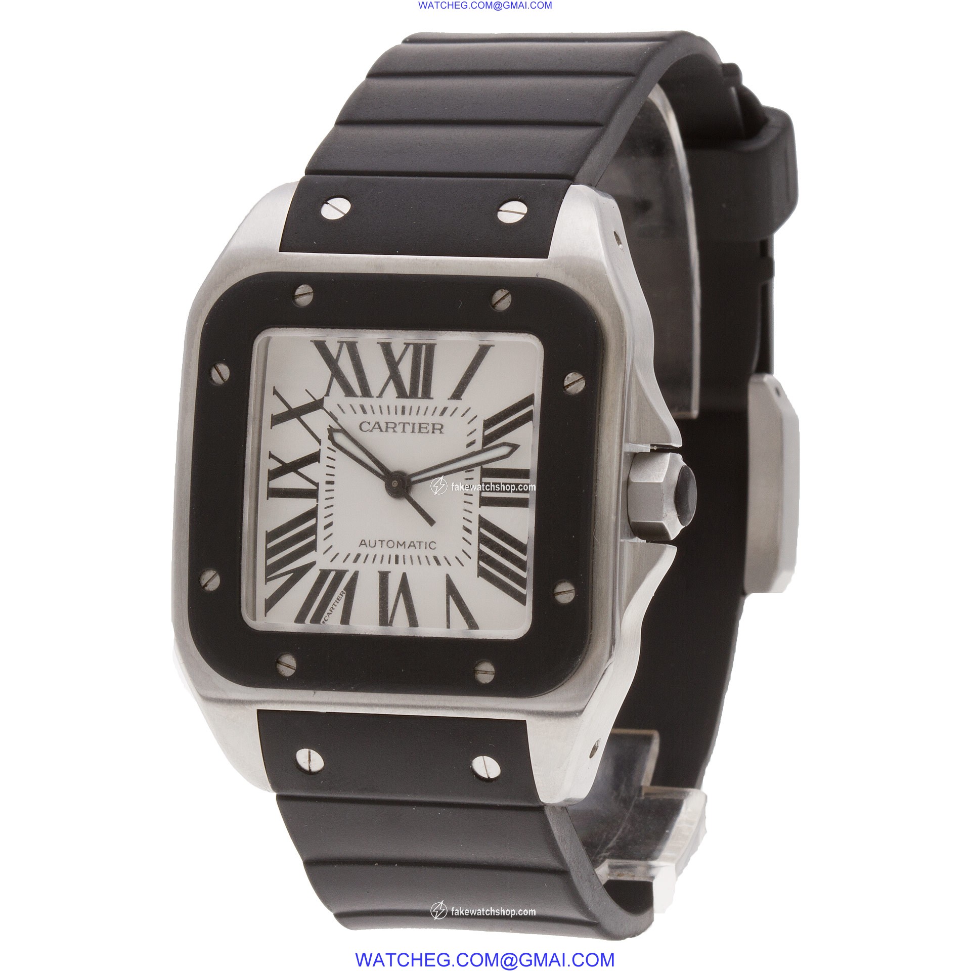 Cartier W20121U2 Santos 100 Automatic Male Stainless Steel 3
