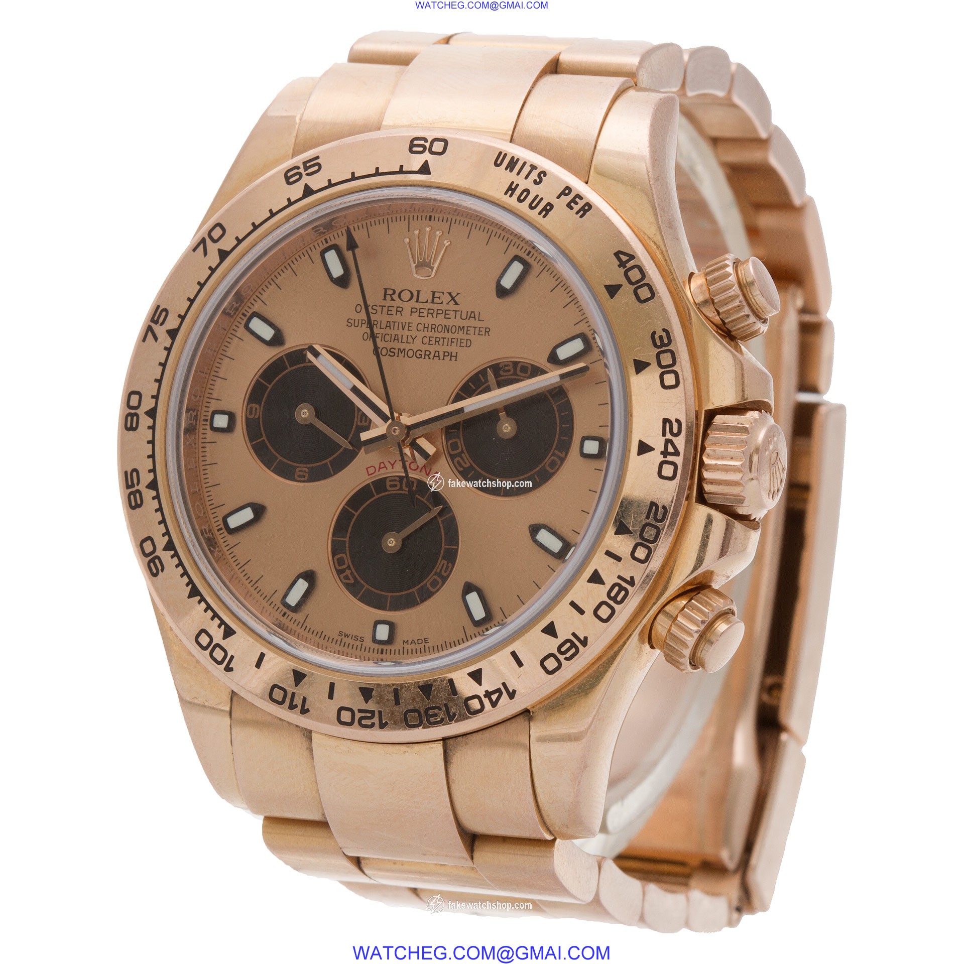 Rolex 116505 Daytona Automatic Unisex 18k Pink Gold 3