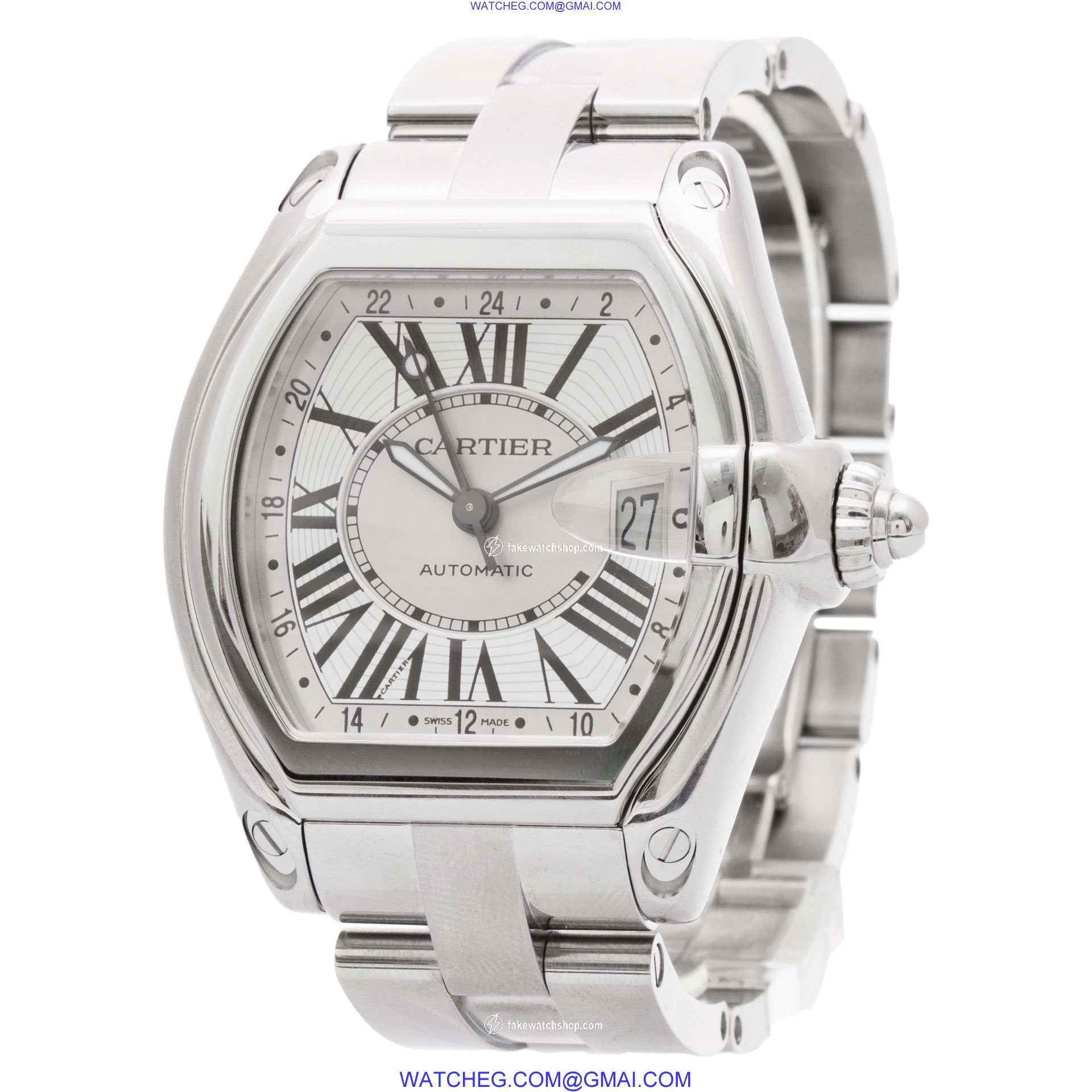 Cartier W62032X6 Roadster Automatic Male Stainless Steel 3