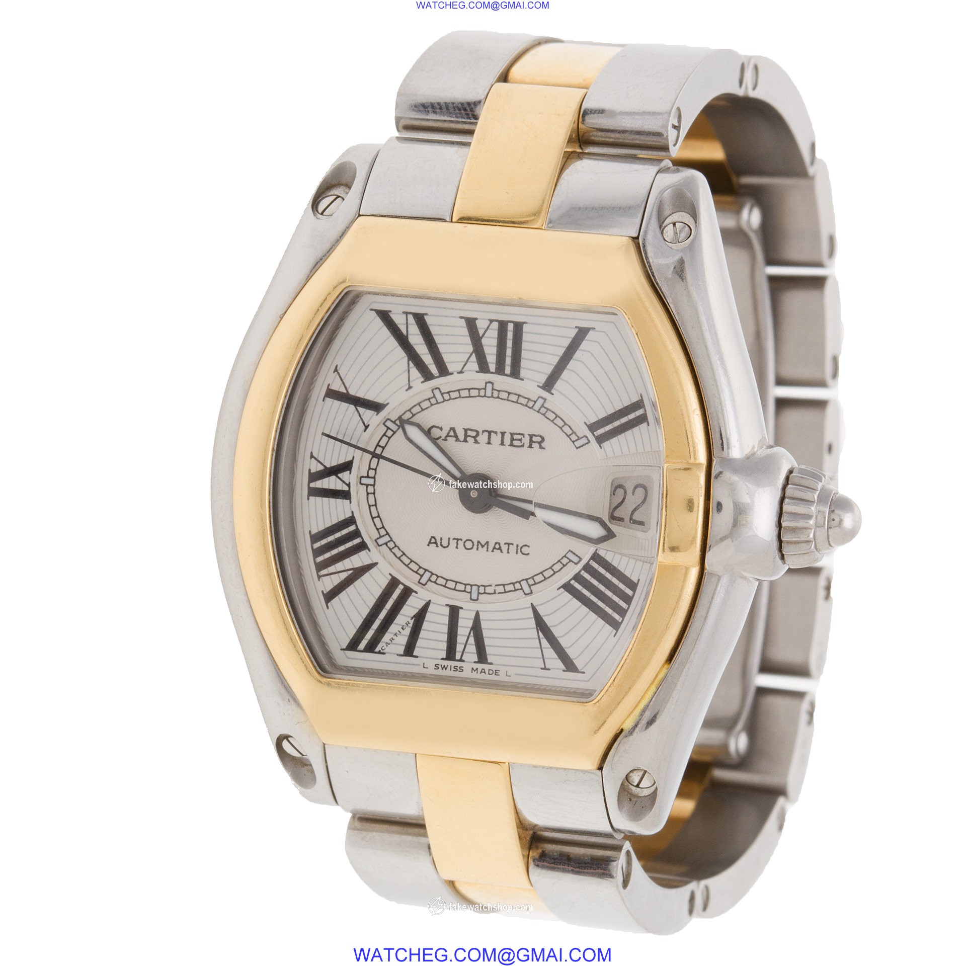 Cartier W62031Y4 Roadster Automatic Unisex Stainless Steel 3