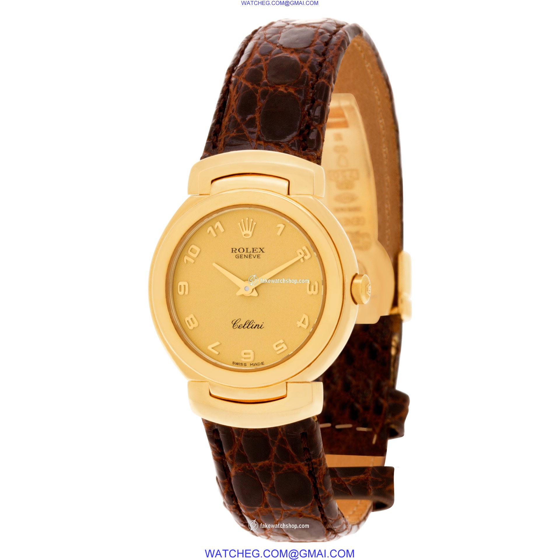 Rolex 6621 Cellini Quartz Female 18k yellow gold 3