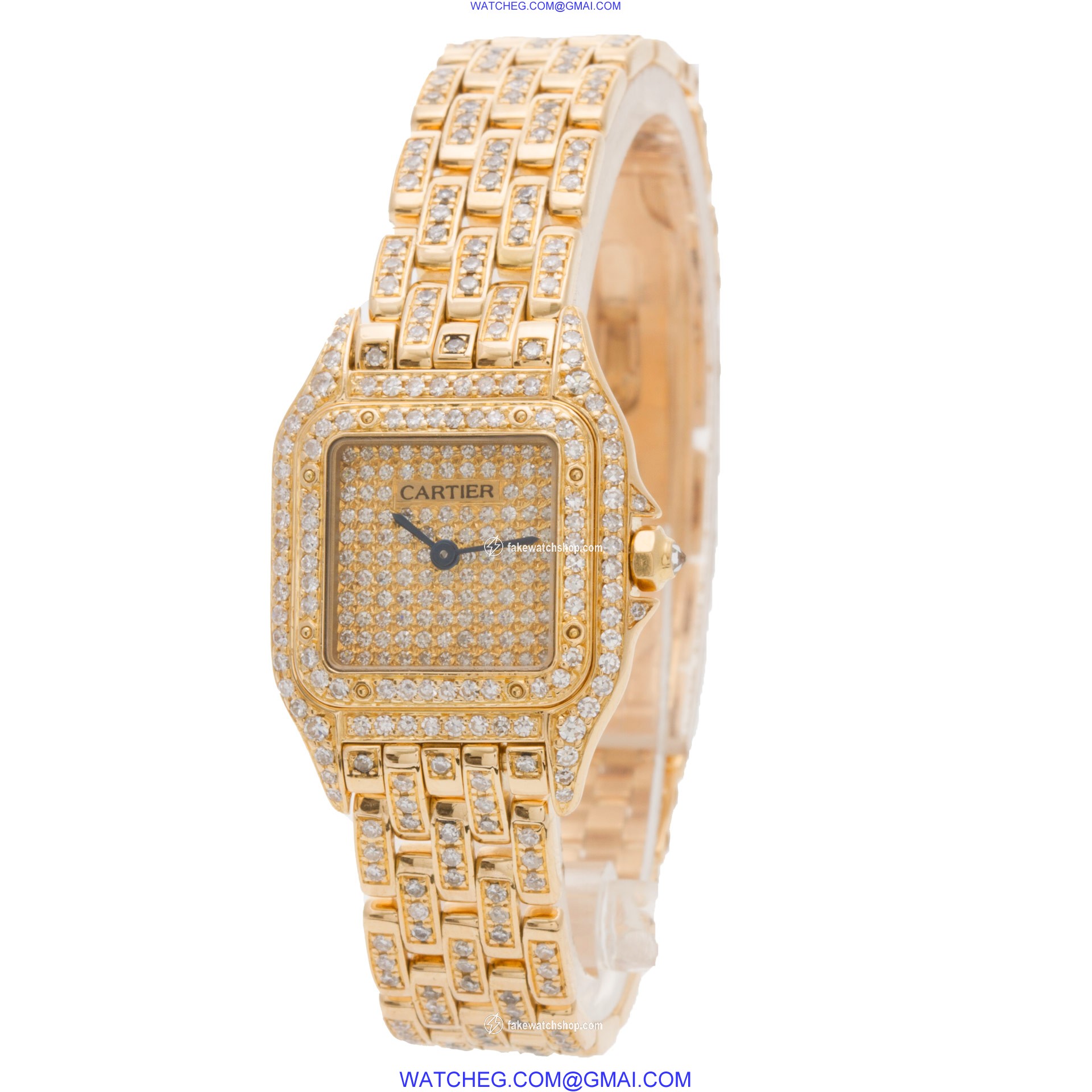 Cartier cwa999999 Panthere Quartz Female 18k yellow gold 3