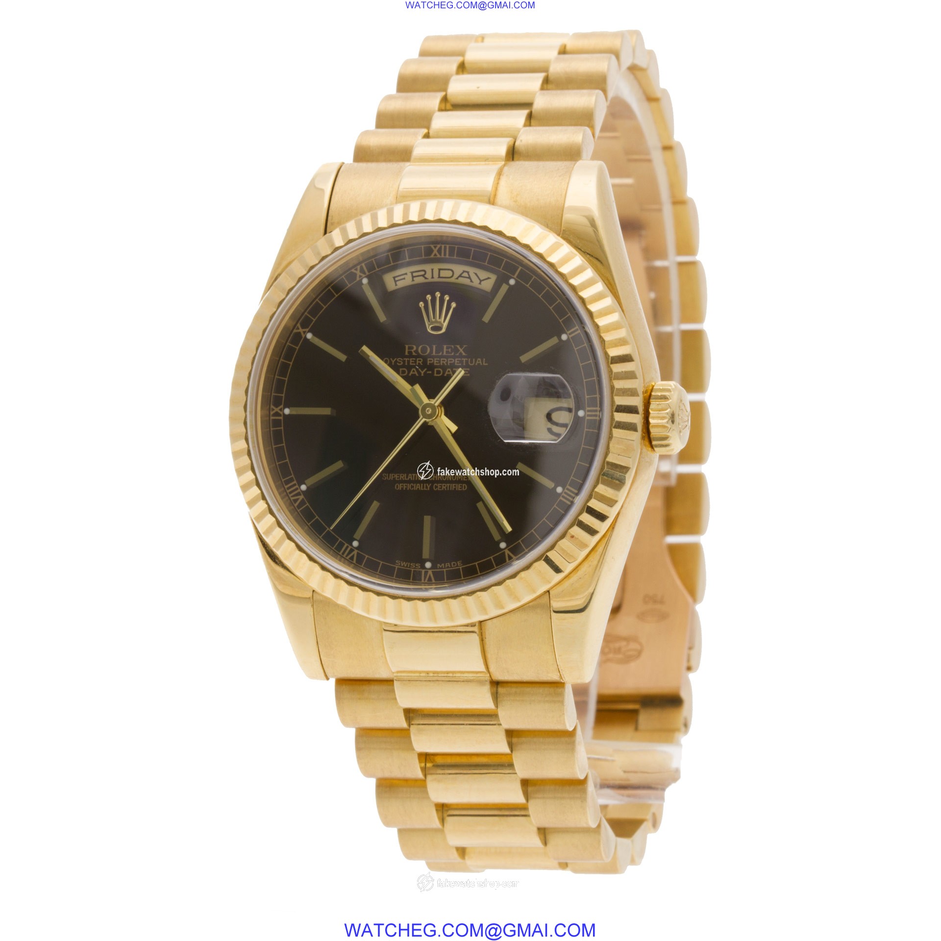 Rolex 118238 Day-Date Automatic Male 18k yellow gold 3