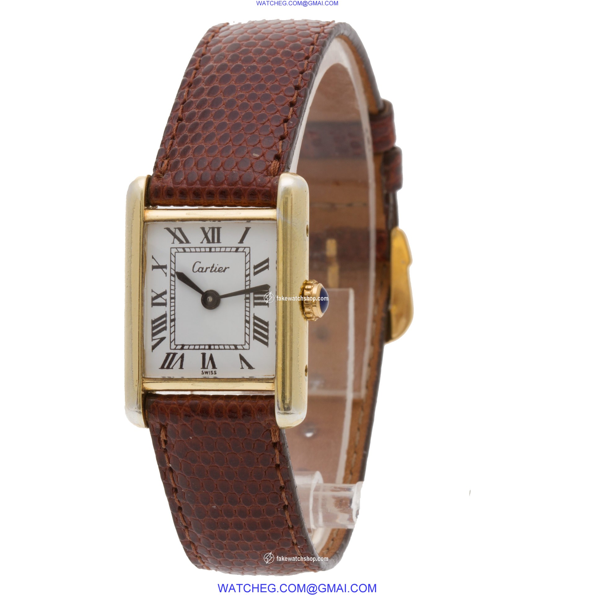 Cartier Cartier 1385 Tank Vermeil Manual Female Vermeil 3