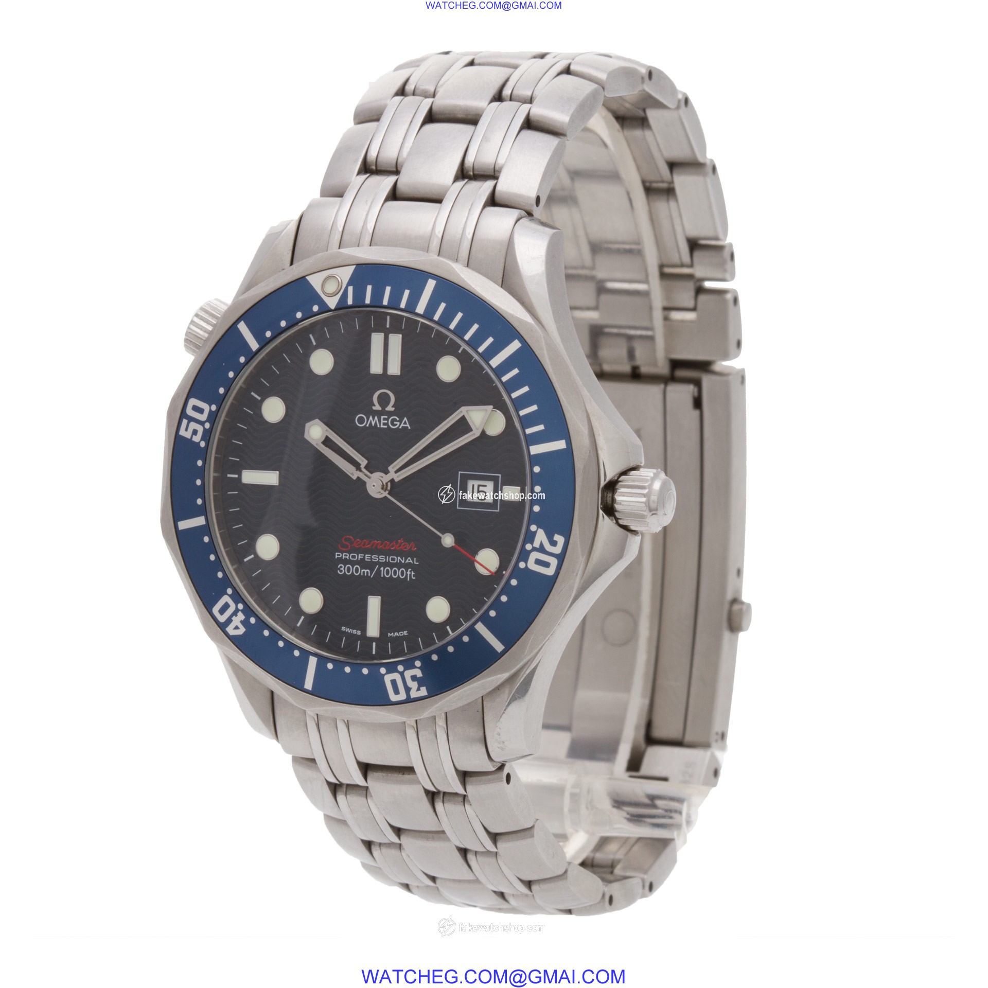 Omega 22218000 Seamaster Quartz Male Stainless Steel 3