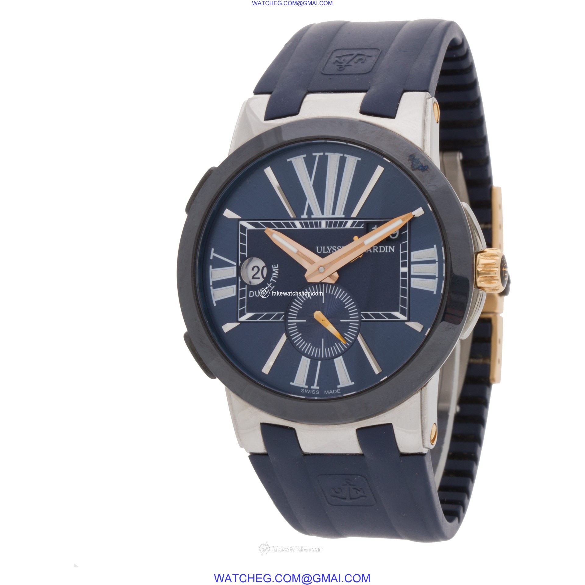 Ulysse Nardin 243-00 Executive Automatic Male 18k gold & Stainless Steel 3