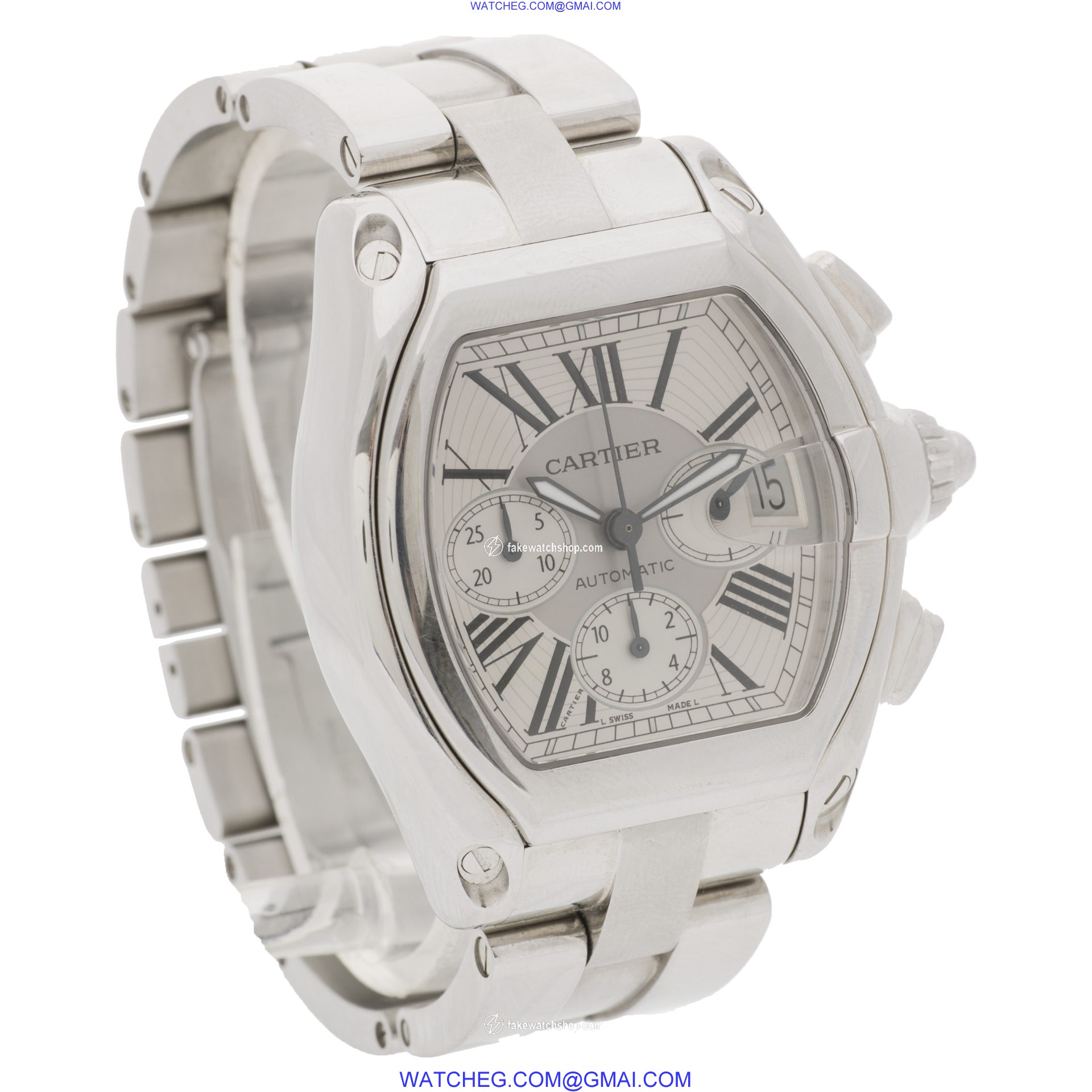 Cartier 2618 Roadster Automatic Male Stainless Steel 3
