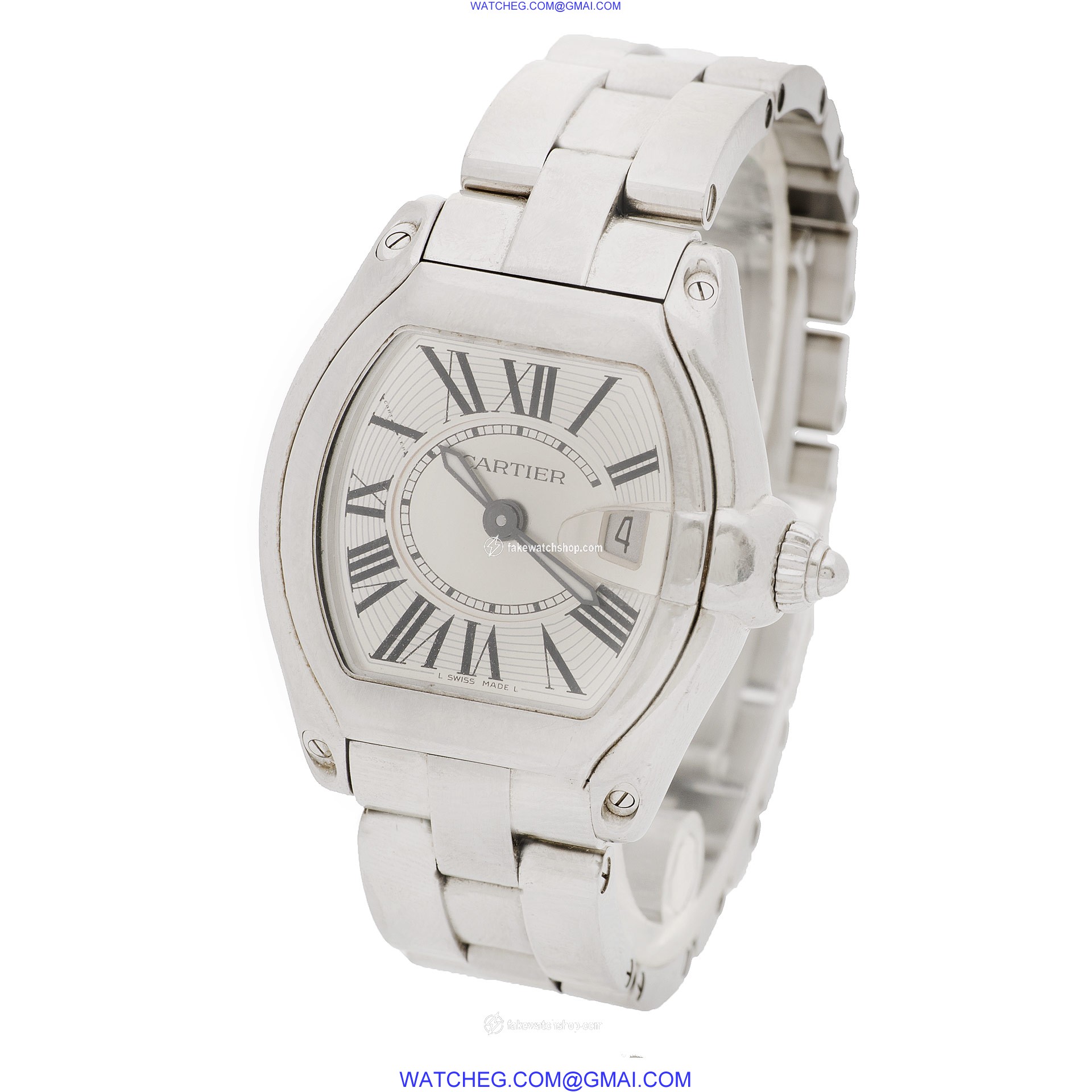 Cartier W62016V3 Roadster Quartz Female Stainless Steel 3