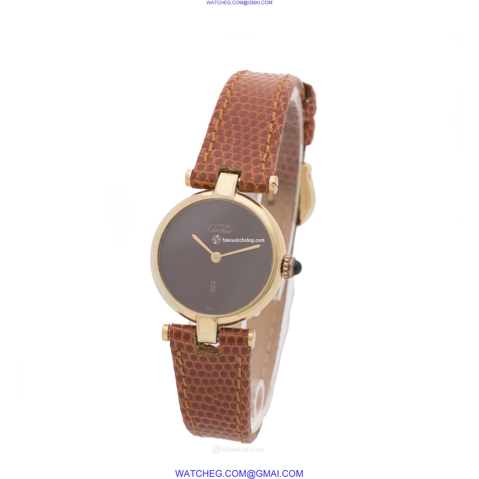 Cartier 074625 Vendome Quartz Female silver & gold 3