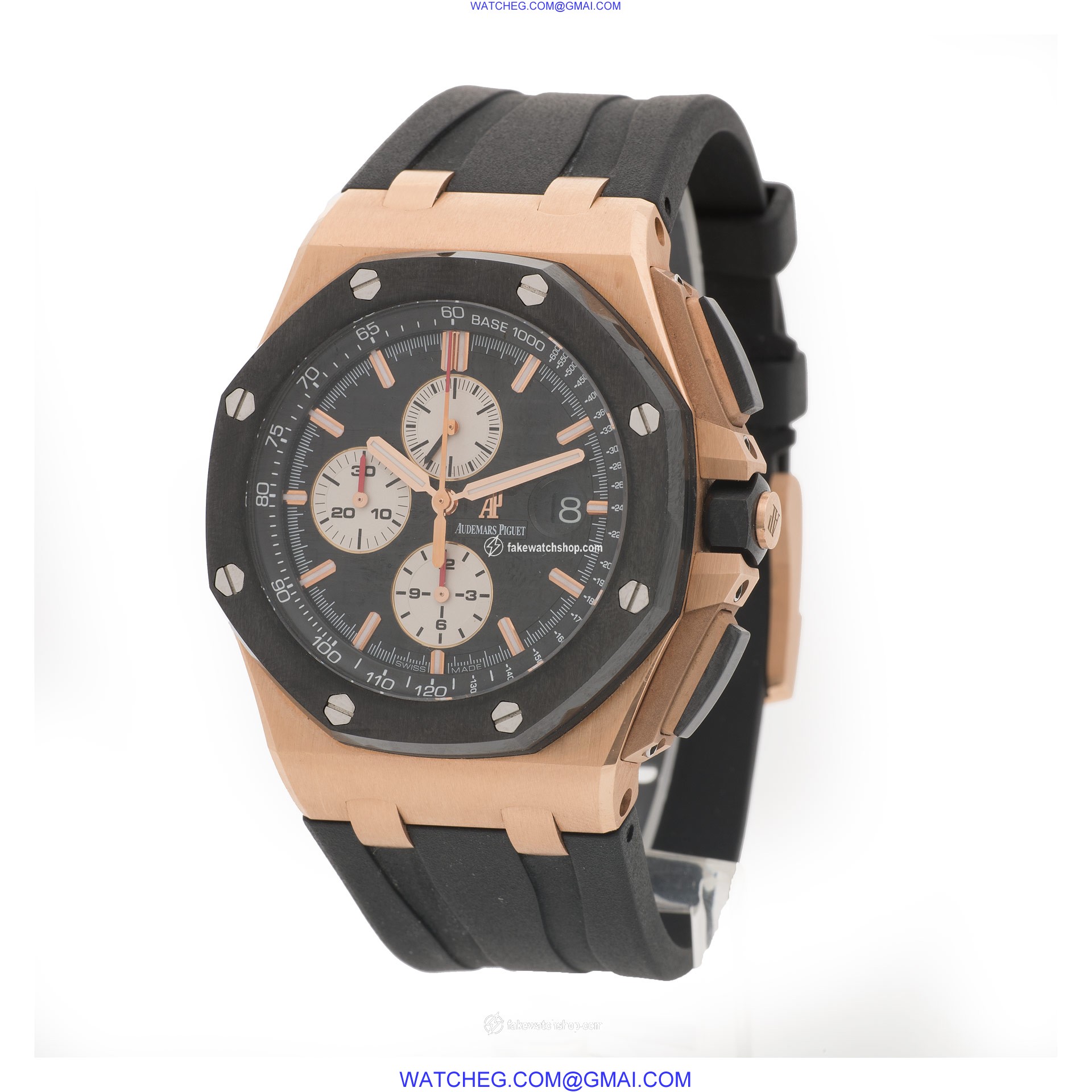 Audemars Piguet 26400RO.OO.a002CA.01 Royal Oak Offshore Automatic Male 18k rose gold 3