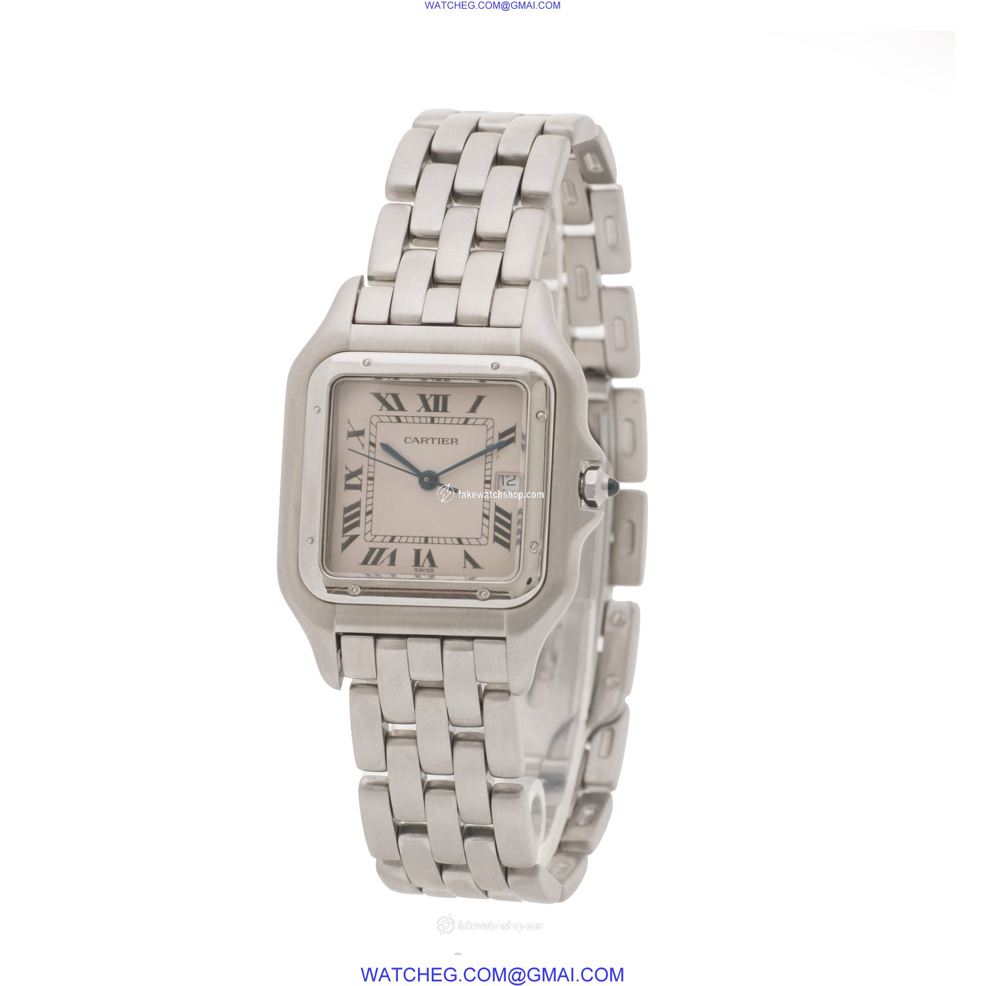 Cartier W25032P5 Panthere Quartz Unisex Stainless Steel 3
