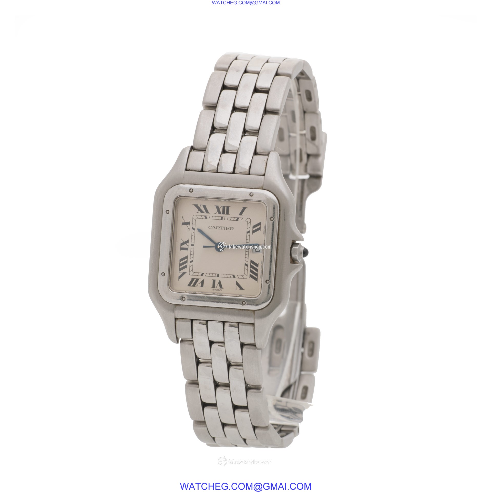 Cartier W25032P5 Panthere Quartz Male Stainless Steel 3
