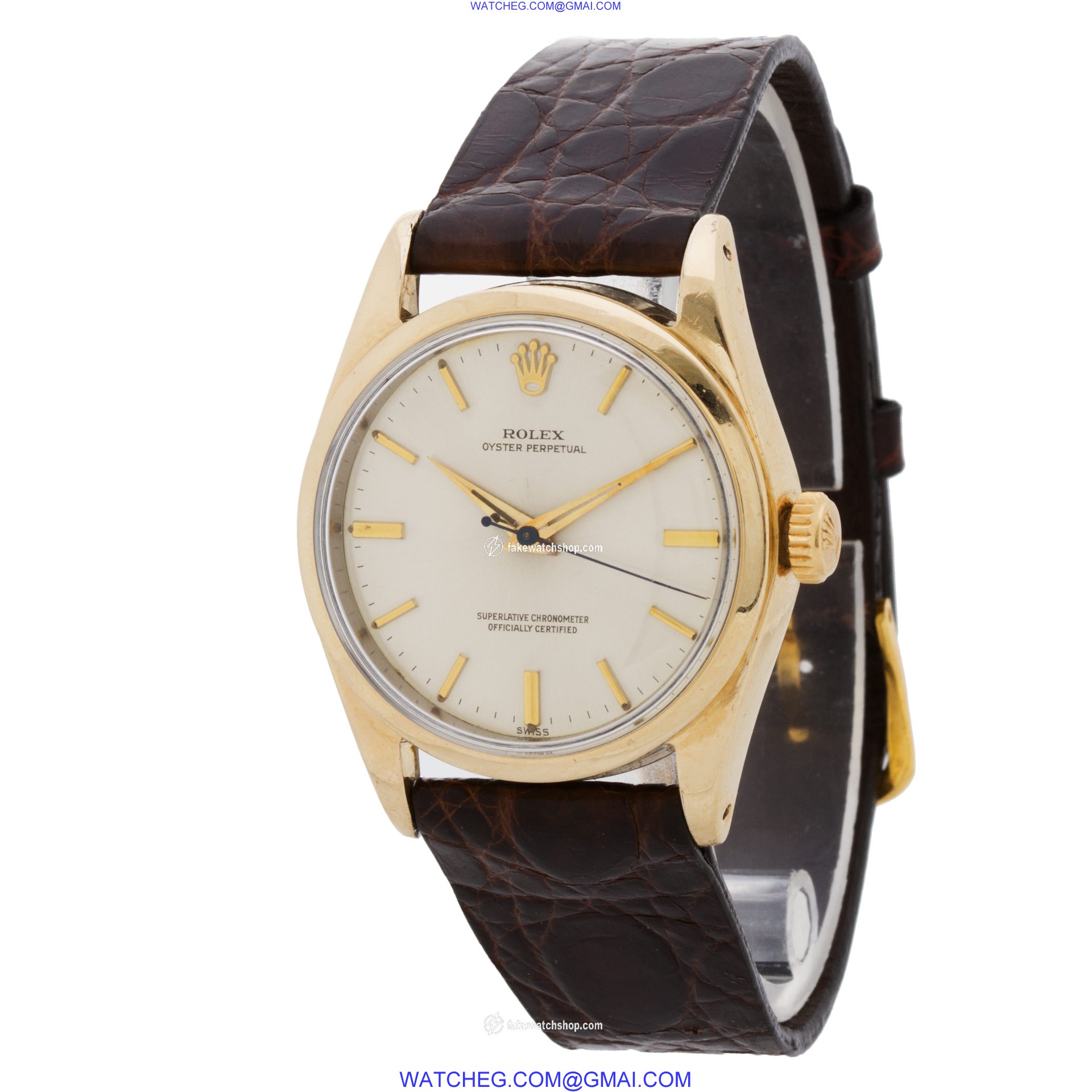 Rolex 1614 Oyster Perpetual Automatic Unisex Gold Fill & Stainless Steel 3