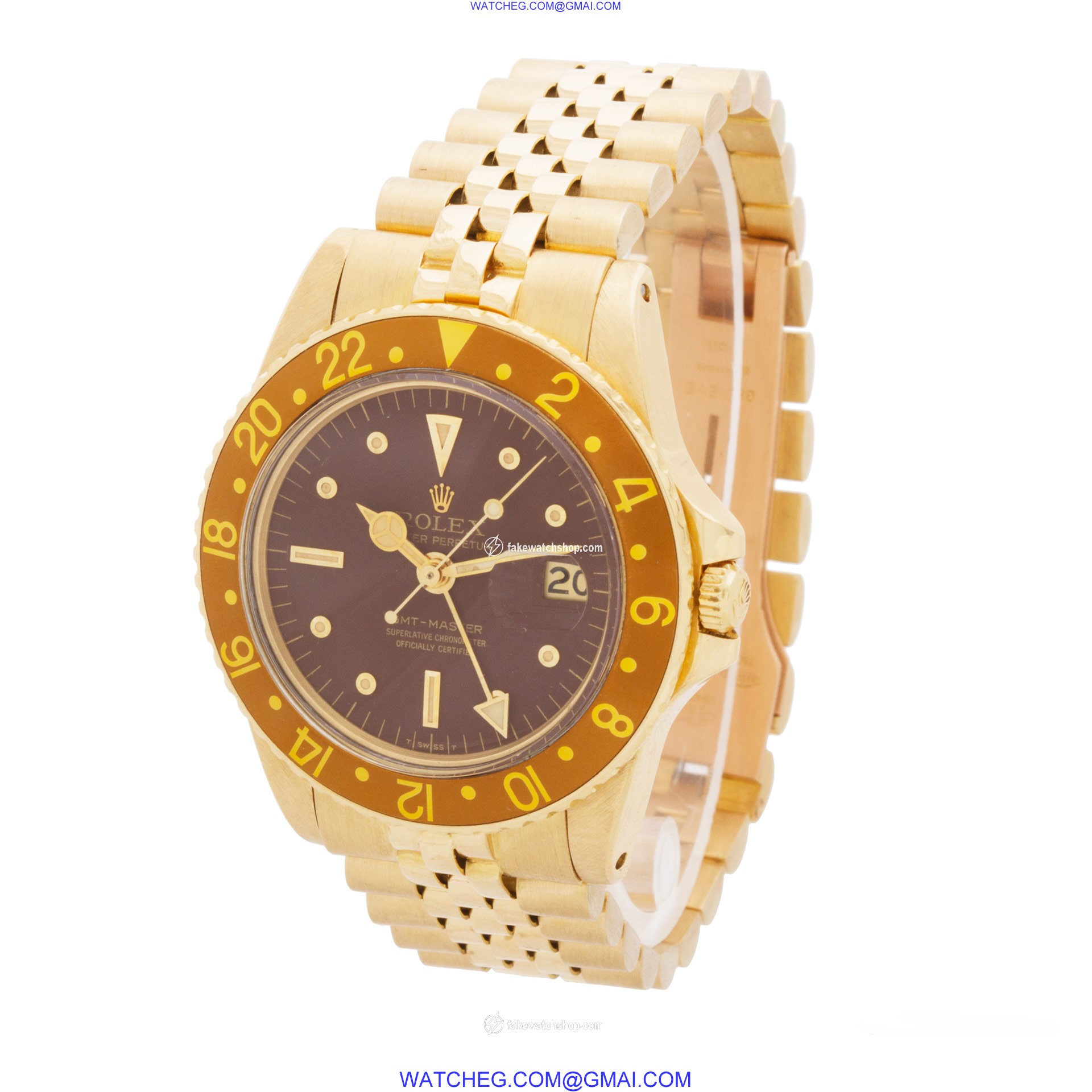 Rolex 1675 GMT-Master Automatic Male 18k yellow gold 3