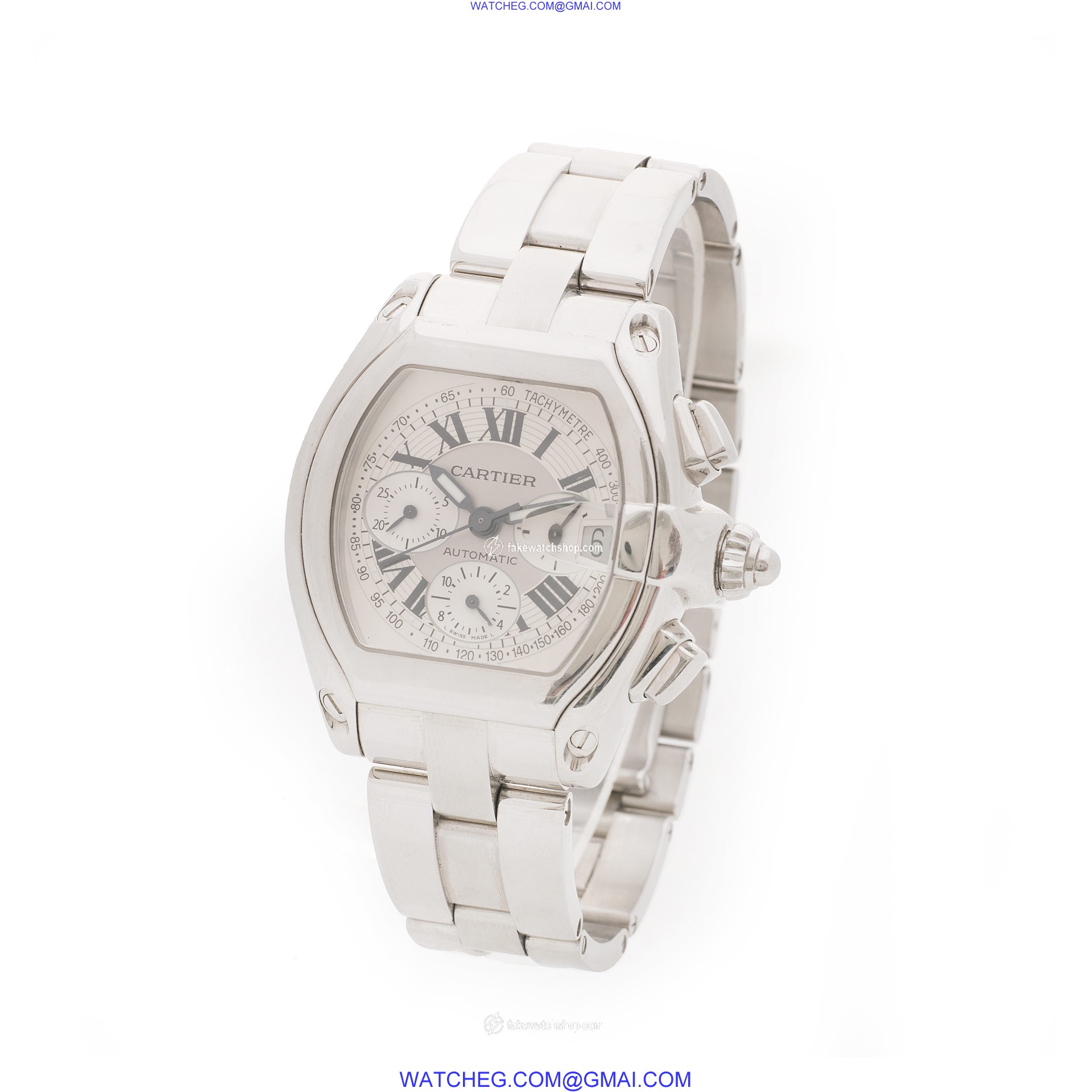 Cartier w62019x6 Roadster Automatic Male Stainless Steel 3