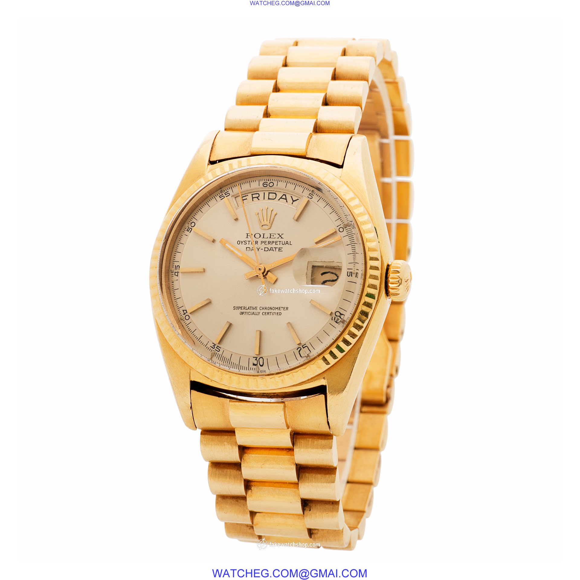 Rolex 1803 Day-Date Automatic Male 18k yellow gold 3