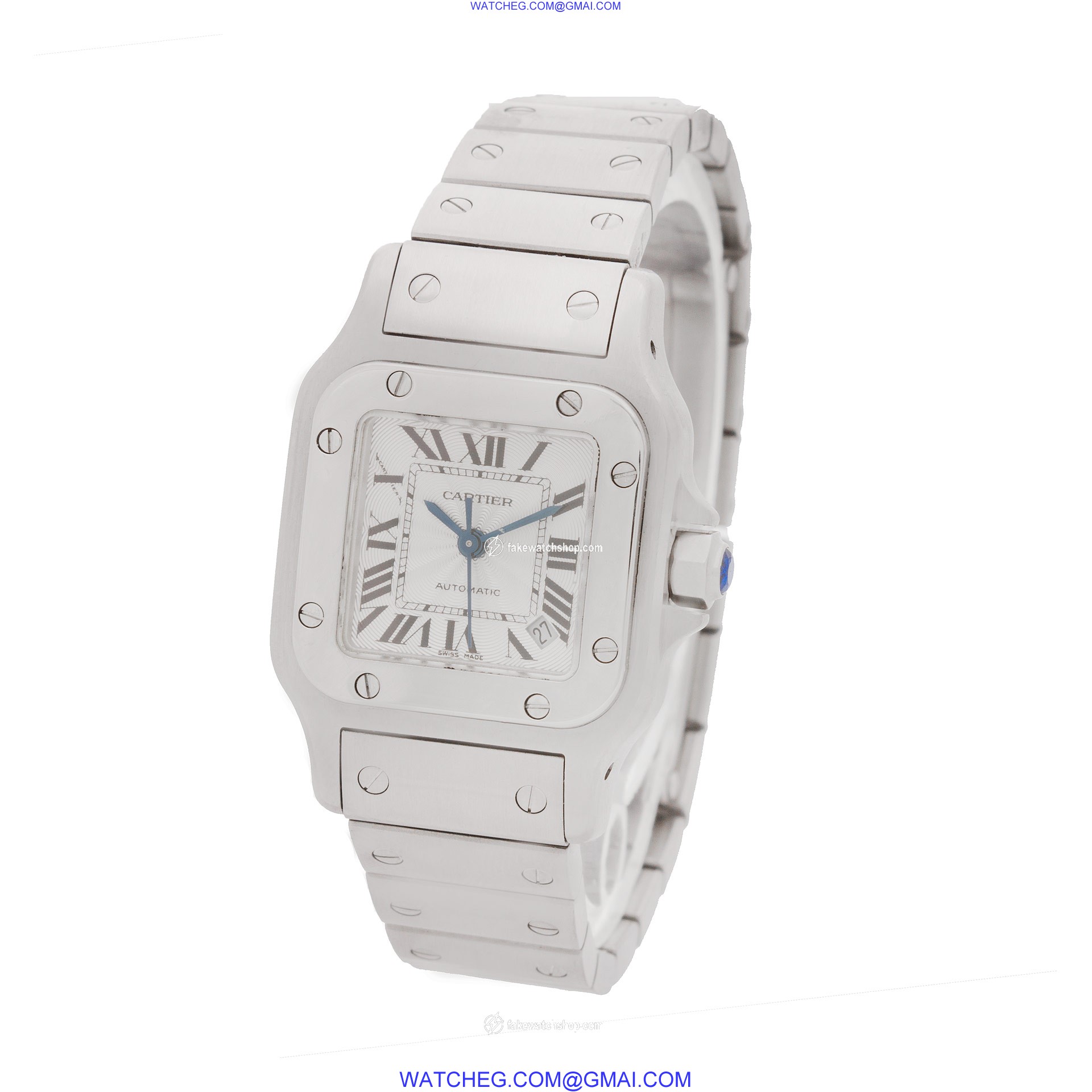 Cartier W20054D6 Santos Automatic Female Stainless Steel 3