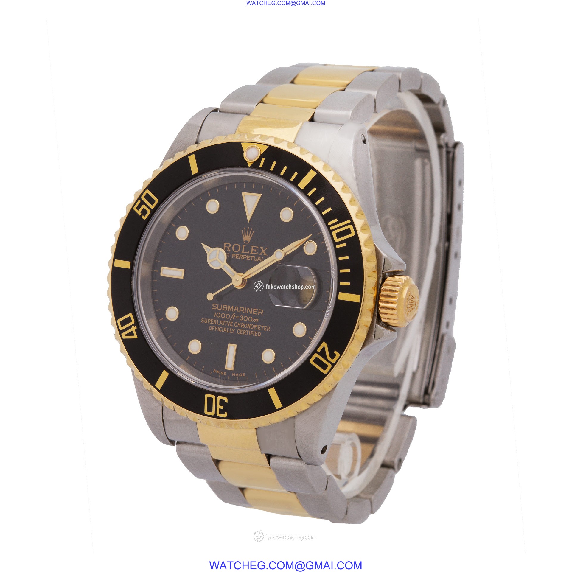 Rolex 16613 Submariner Automatic Male 18k gold & Stainless Steel 3