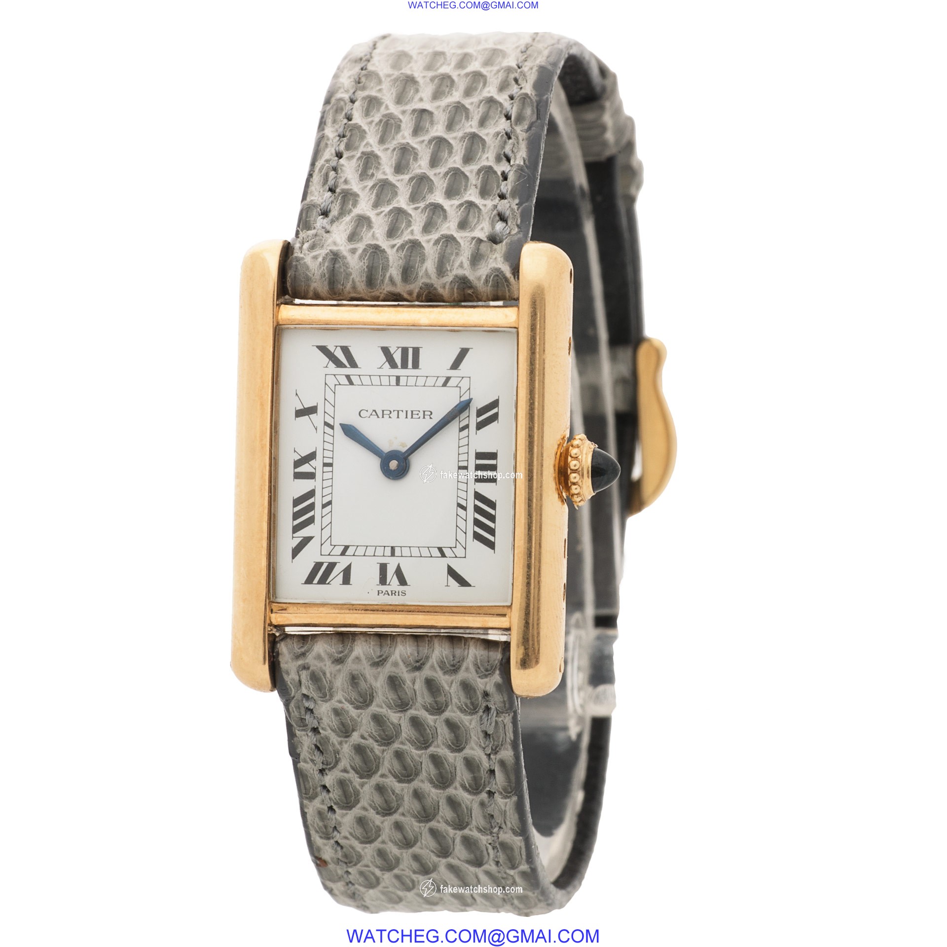 Cartier 7809711034 Tank Manual Female 18k yellow gold 3