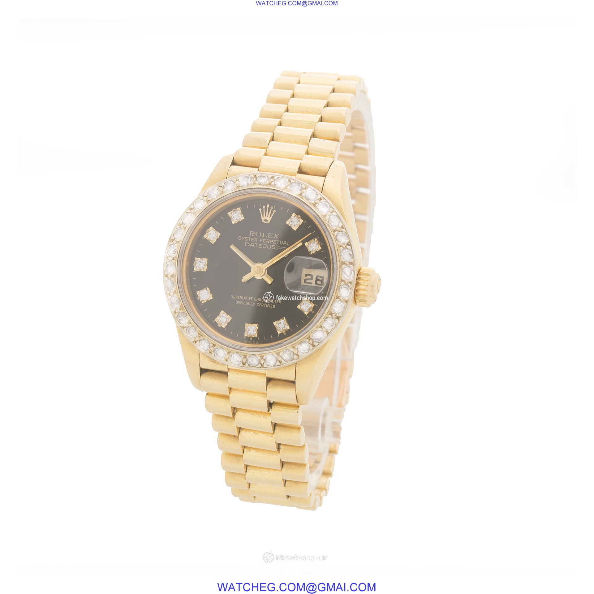 Rolex 69178 Datejust Automatic Female 18k yellow gold 3