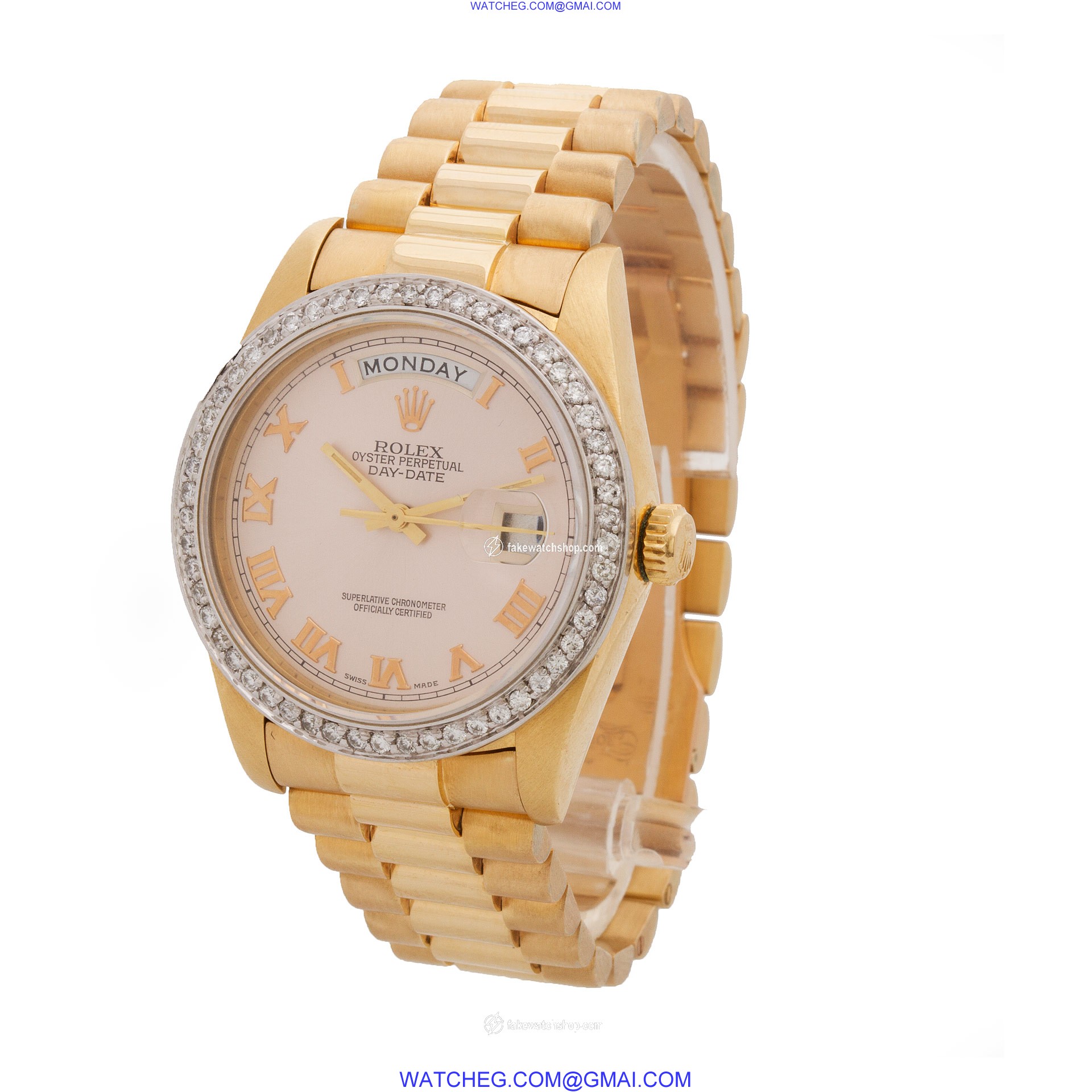 Rolex 18038 Day-Date Automatic Unisex 18k yellow gold 3