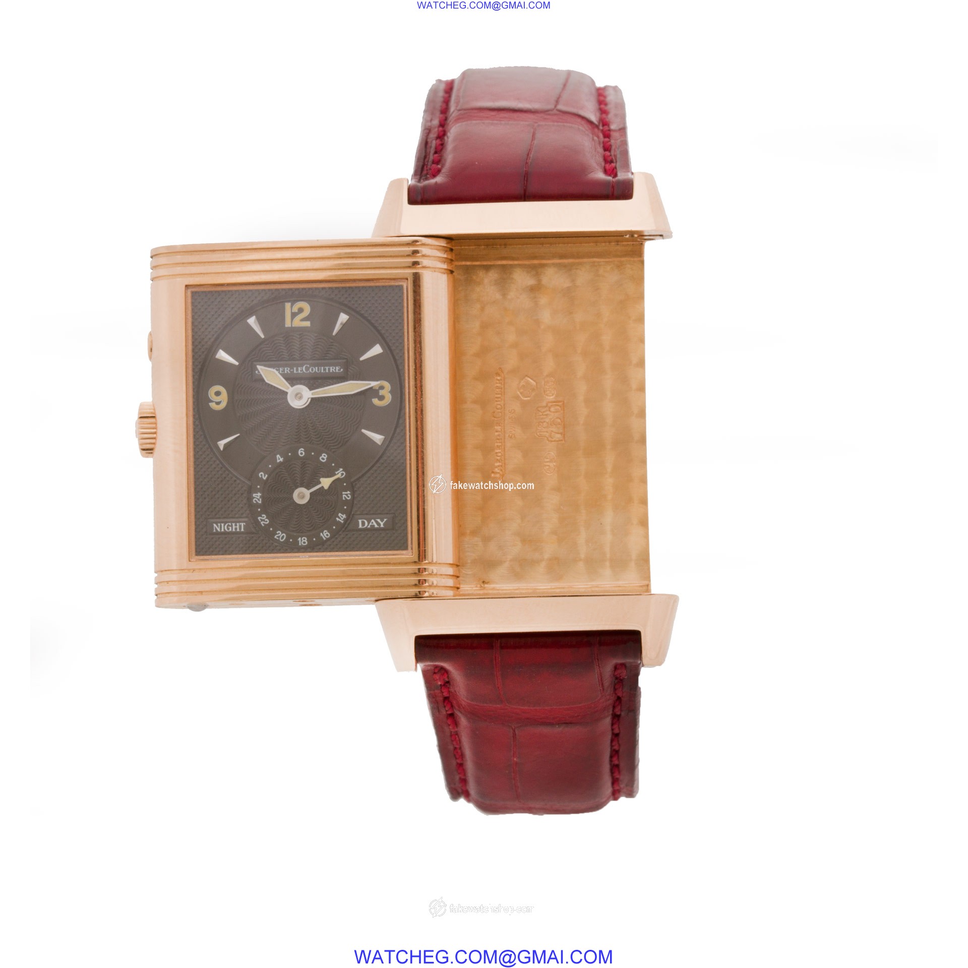Jaeger LeCoultre Jaeger LeCoultre 3764 Reverso Manual Male 18k Pink Gold 3