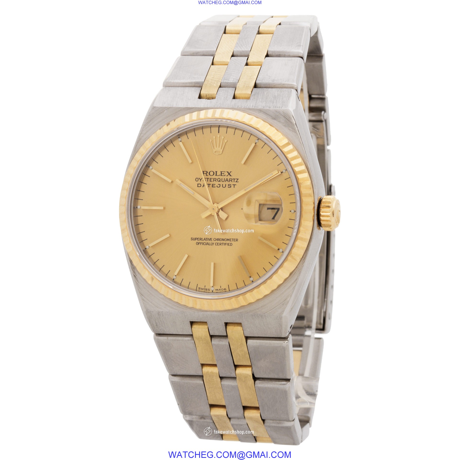 Rolex 17013 Datejust Quartz Male Stainless Steel 3