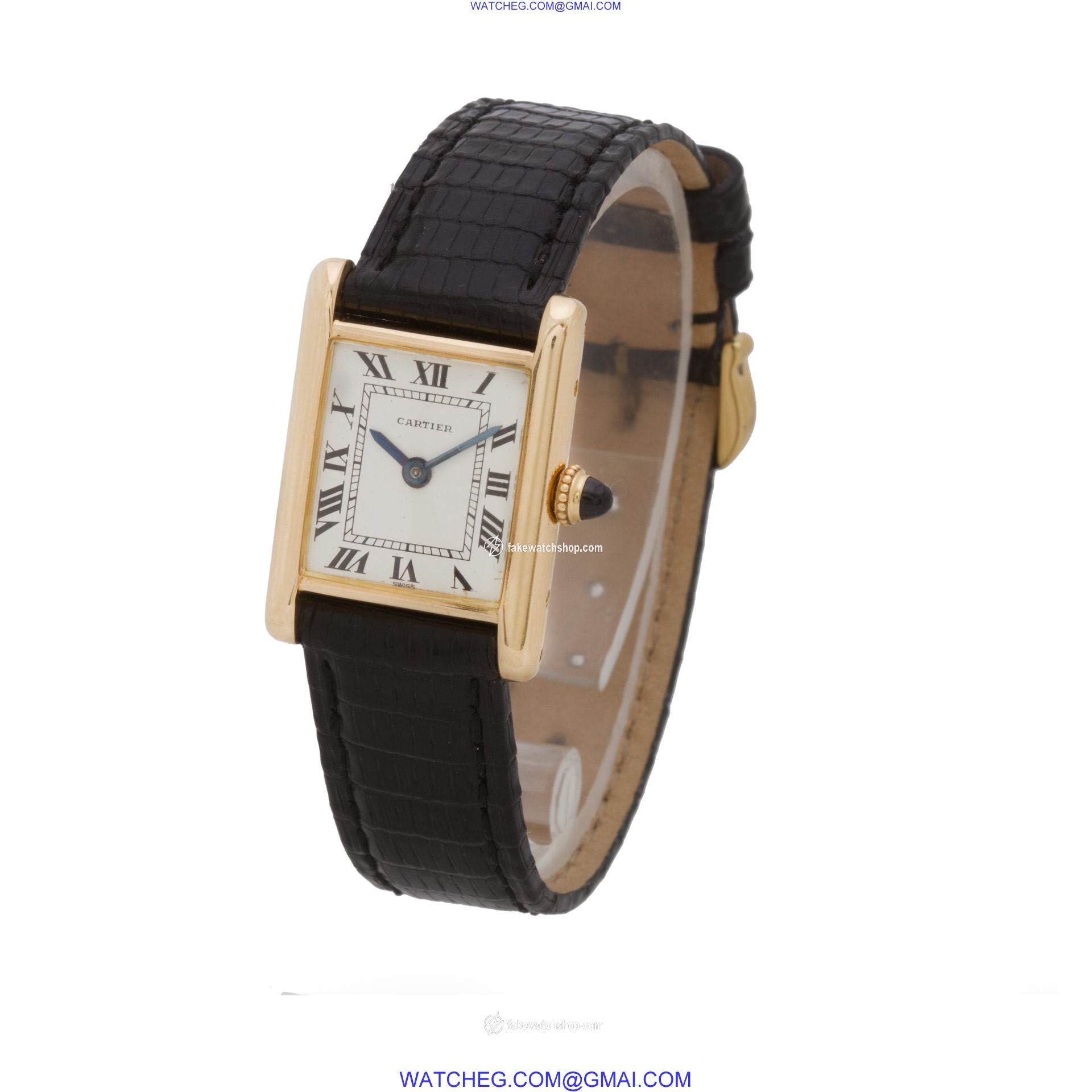 Cartier Cartier 2266 Tank Manual Female 18k yellow gold 3