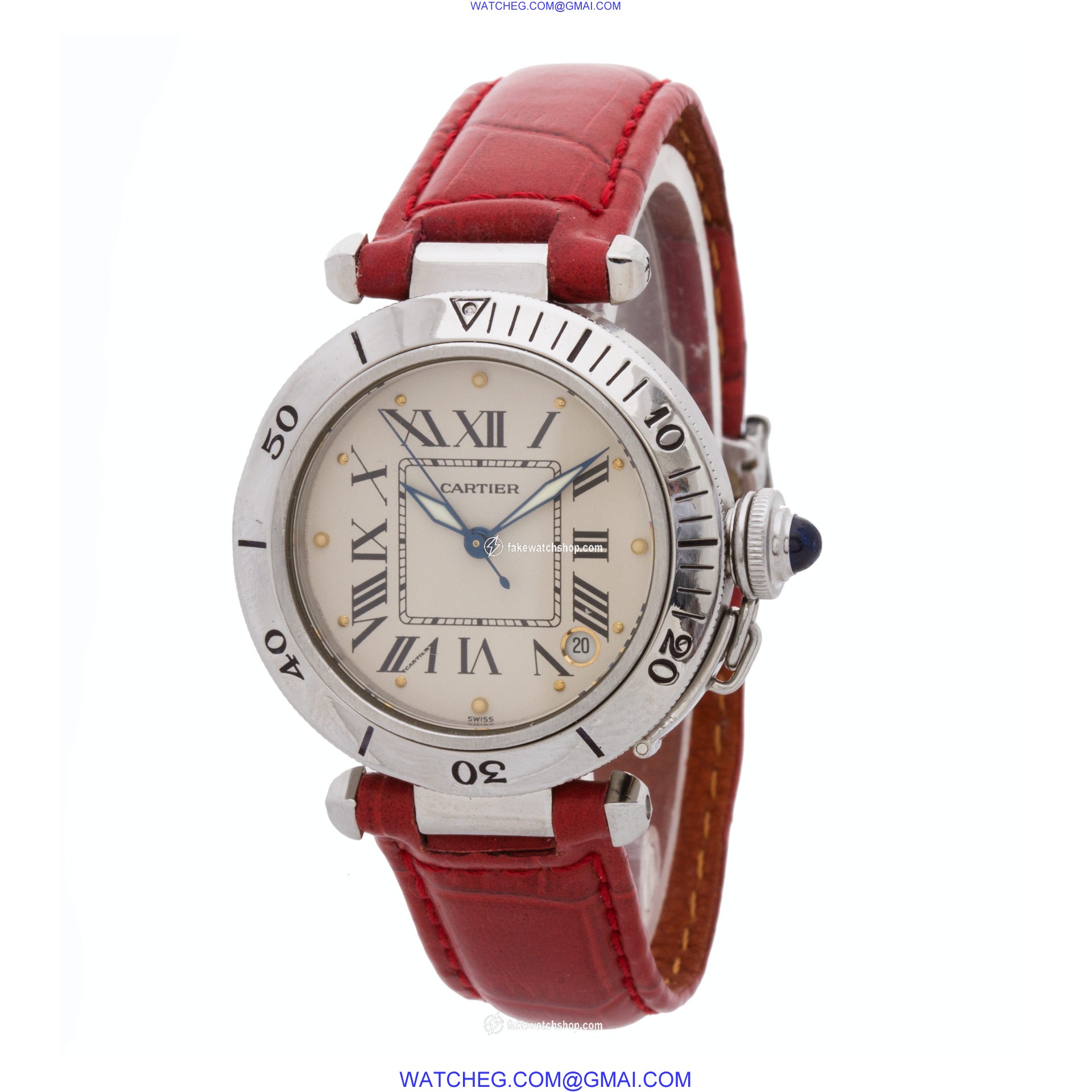 Cartier W31017H3 Pasha Automatic Unisex Stainless Steel 3
