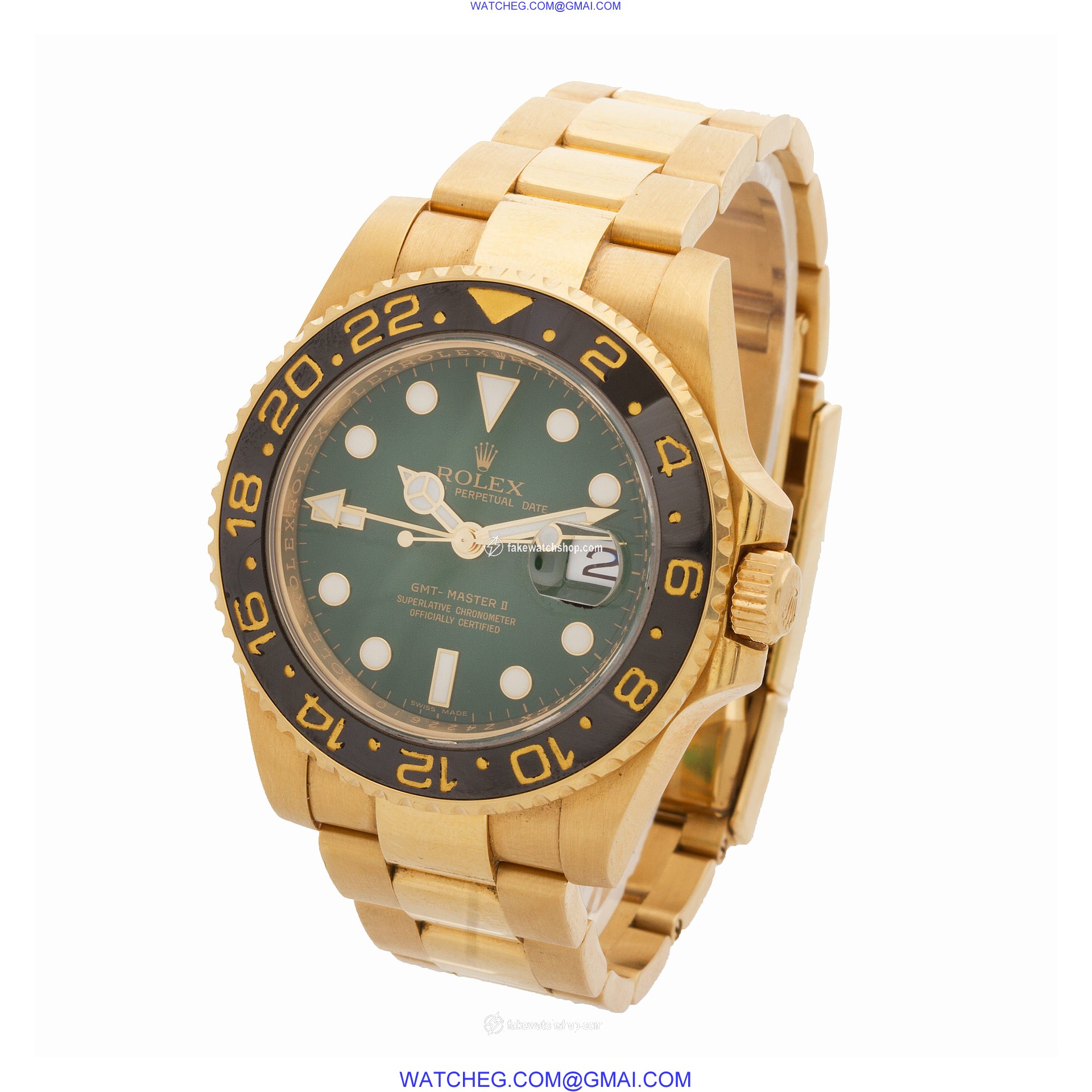 Rolex 116718 GMT-Master Automatic Unisex 18k yellow gold 3
