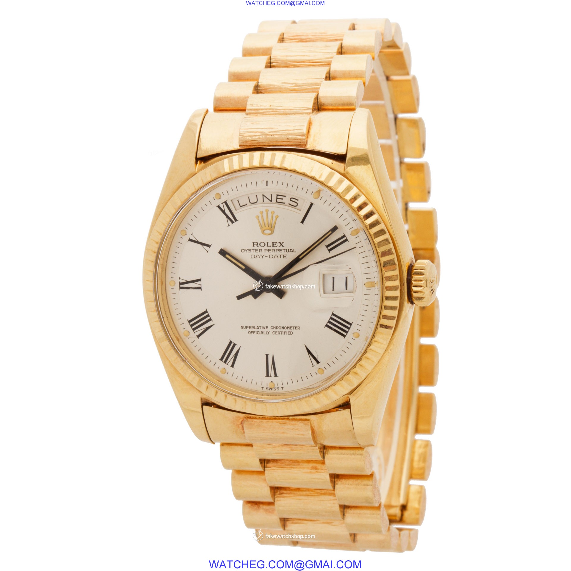 Rolex 1803 Day-Date Automatic Unisex 18k yellow gold 3