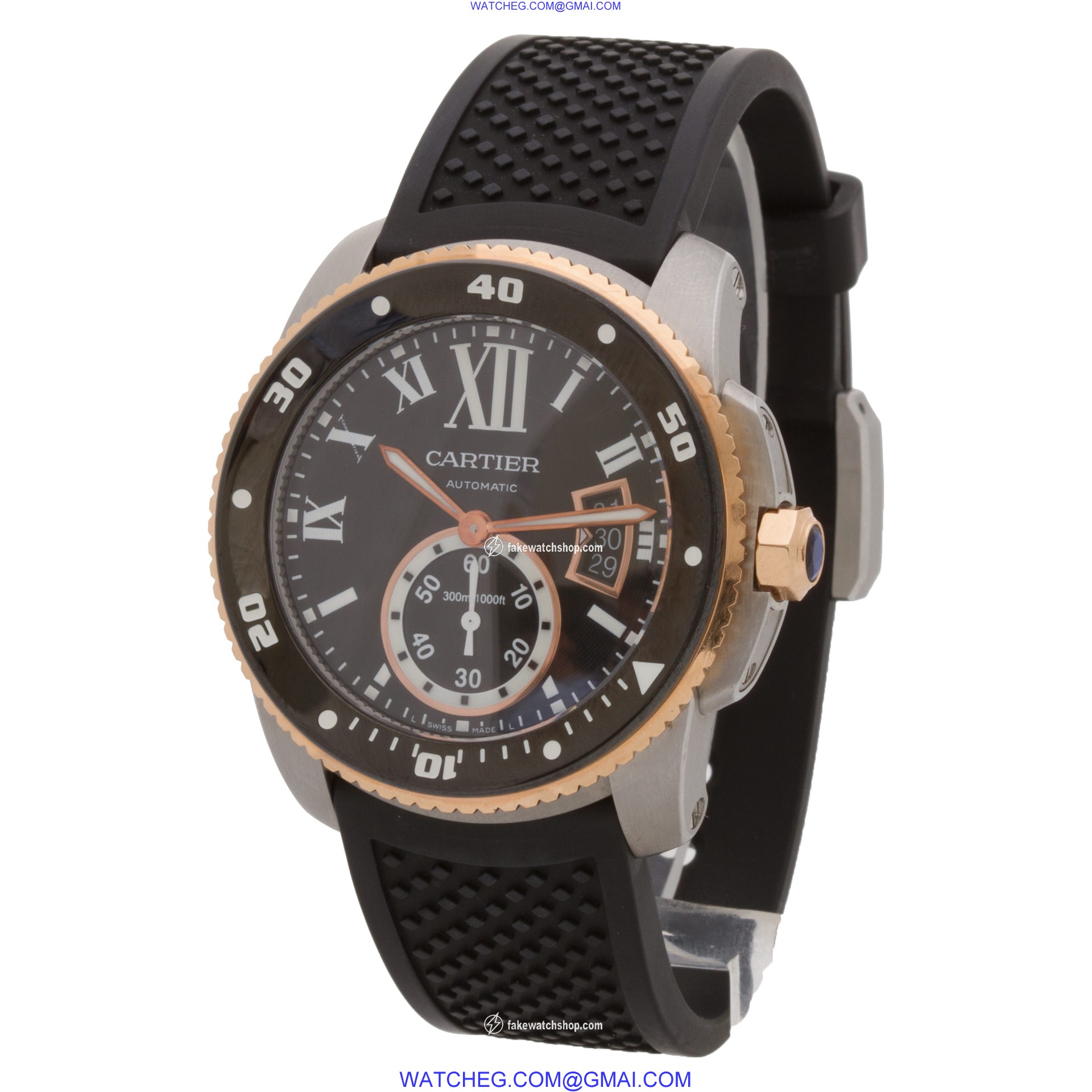 Cartier W7100055 Calibre Automatic Male Stainless Steel 3