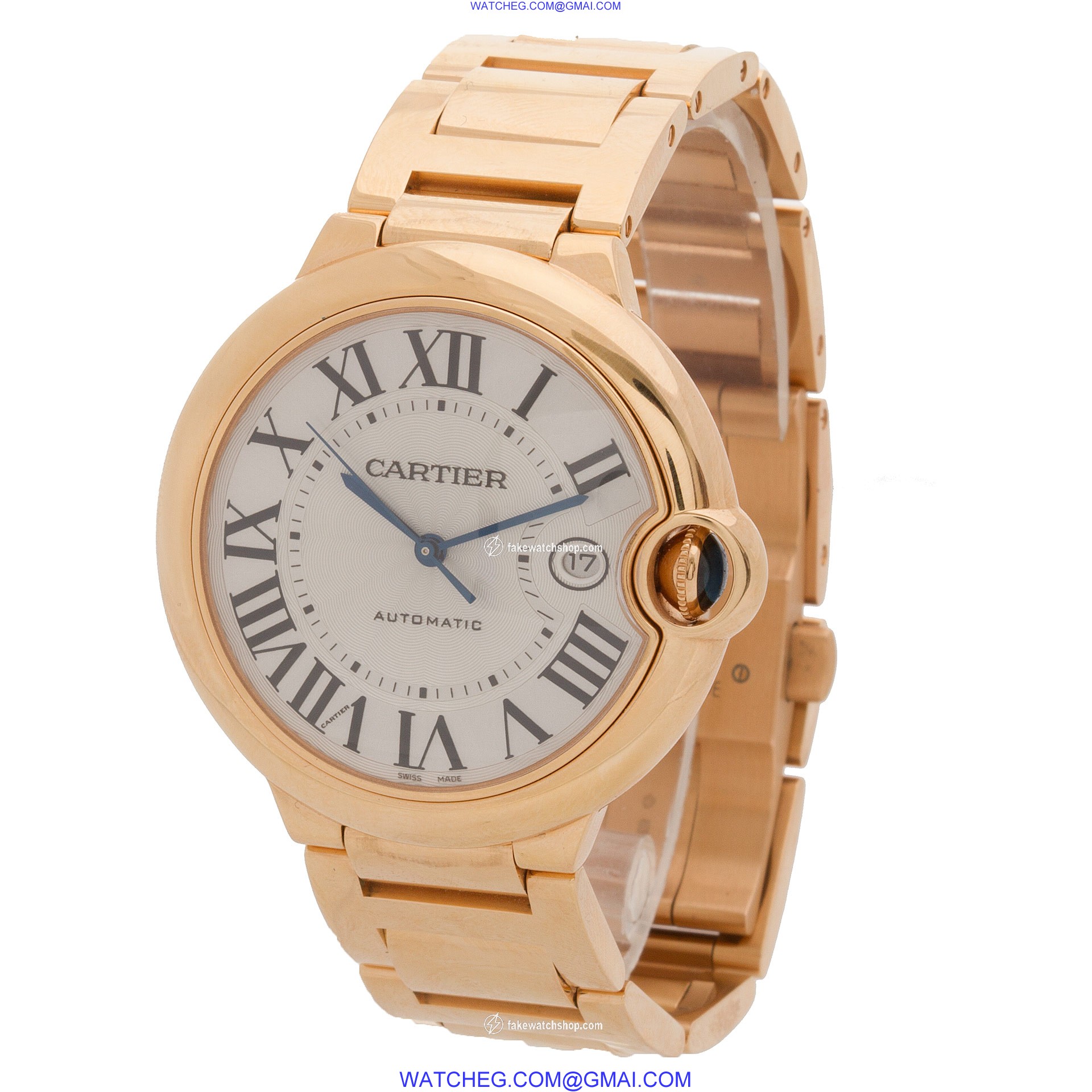 Cartier W69005Z2 Ballon Bleu Automatic Male 18k yellow gold 3