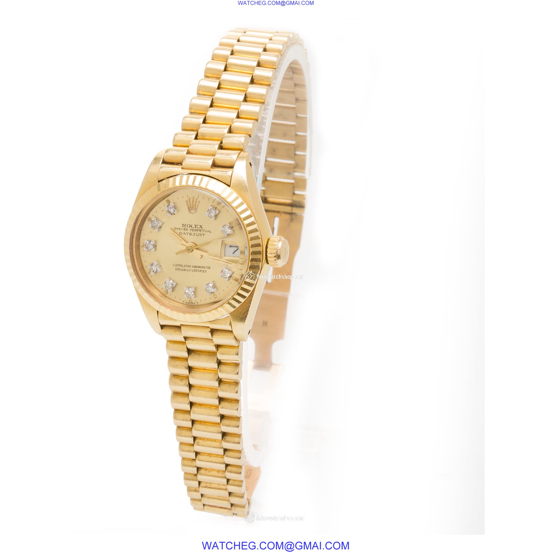 Rolex 6917 Datejust Automatic Female 18k yellow gold 3