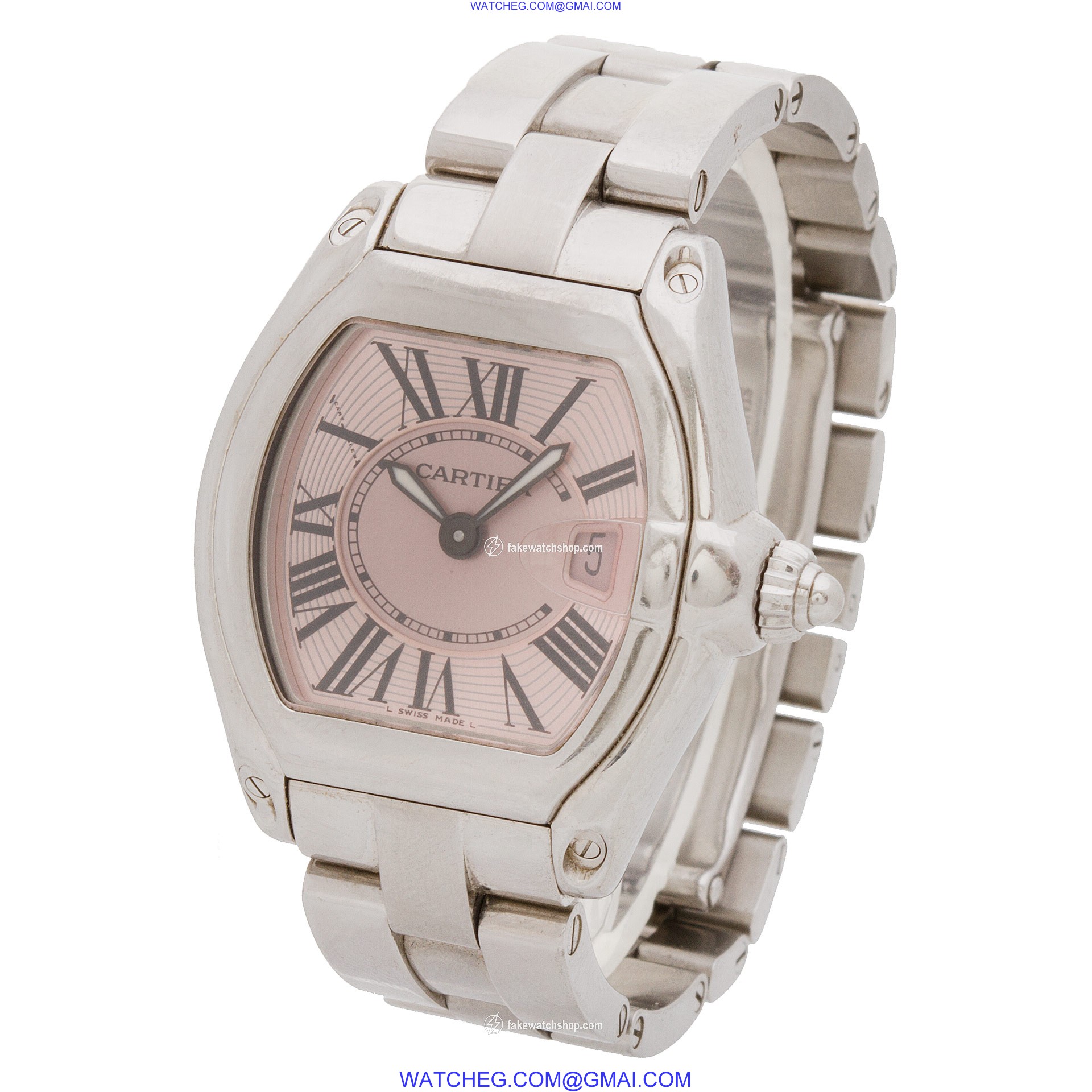 Cartier W62017V3 Roadster Quartz Female Stainless Steel 3